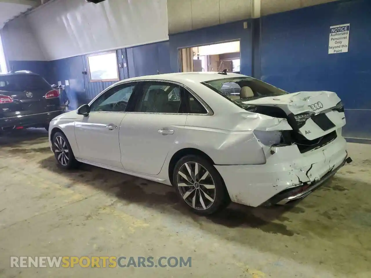 2 Photograph of a damaged car WAUBBAF4XPN008698 AUDI A4 2023