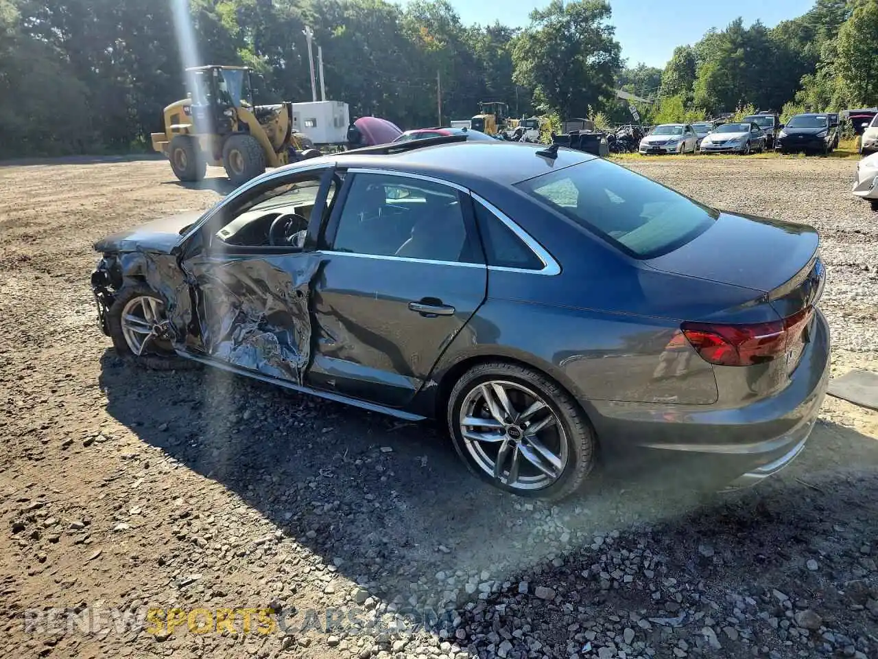 2 Фотография поврежденного автомобиля WAUDAAF45PN020933 AUDI A4 2023