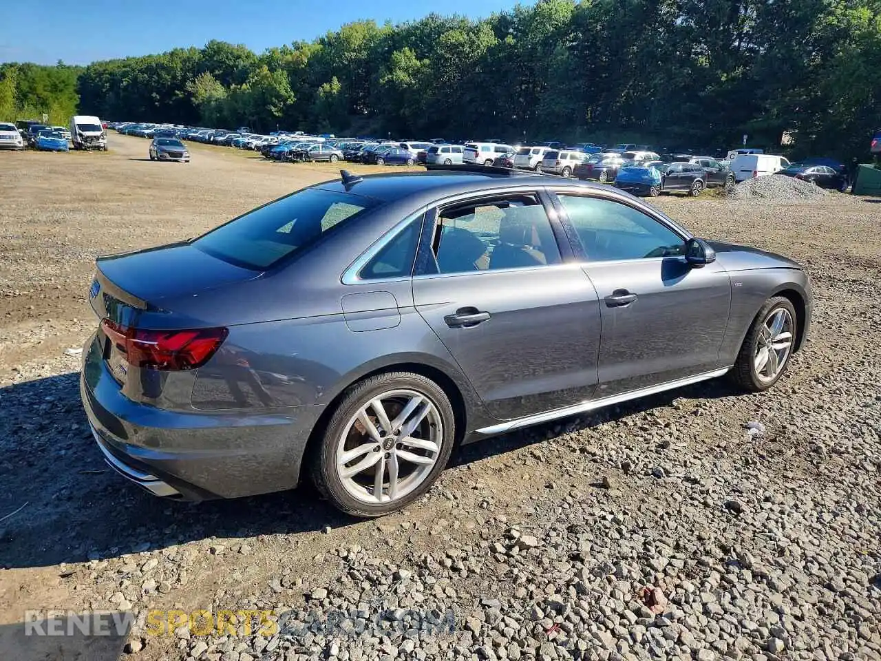 3 Фотография поврежденного автомобиля WAUDAAF45PN020933 AUDI A4 2023