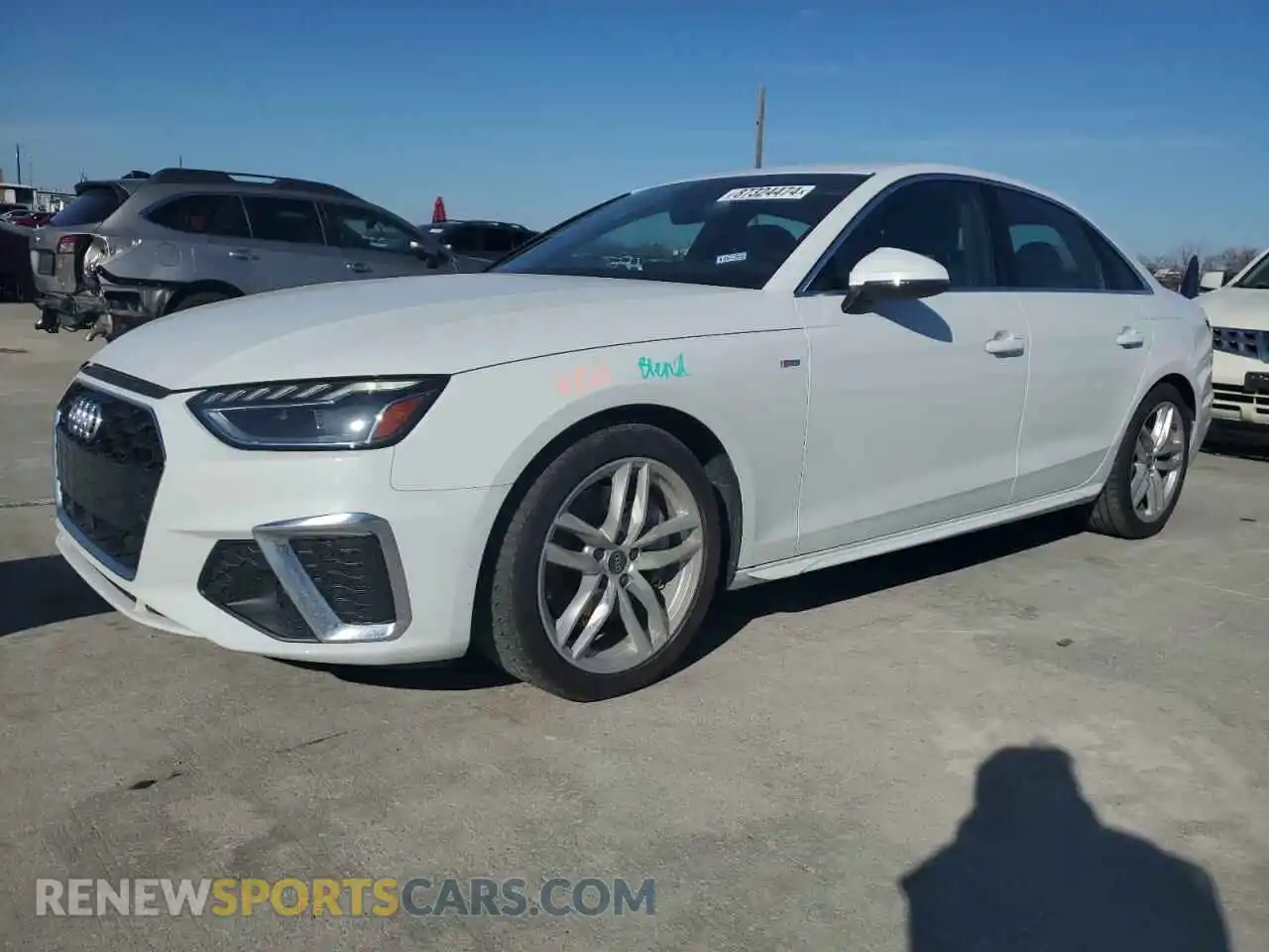 1 Фотография поврежденного автомобиля WAUDAAF49PN017842 AUDI A4 2023