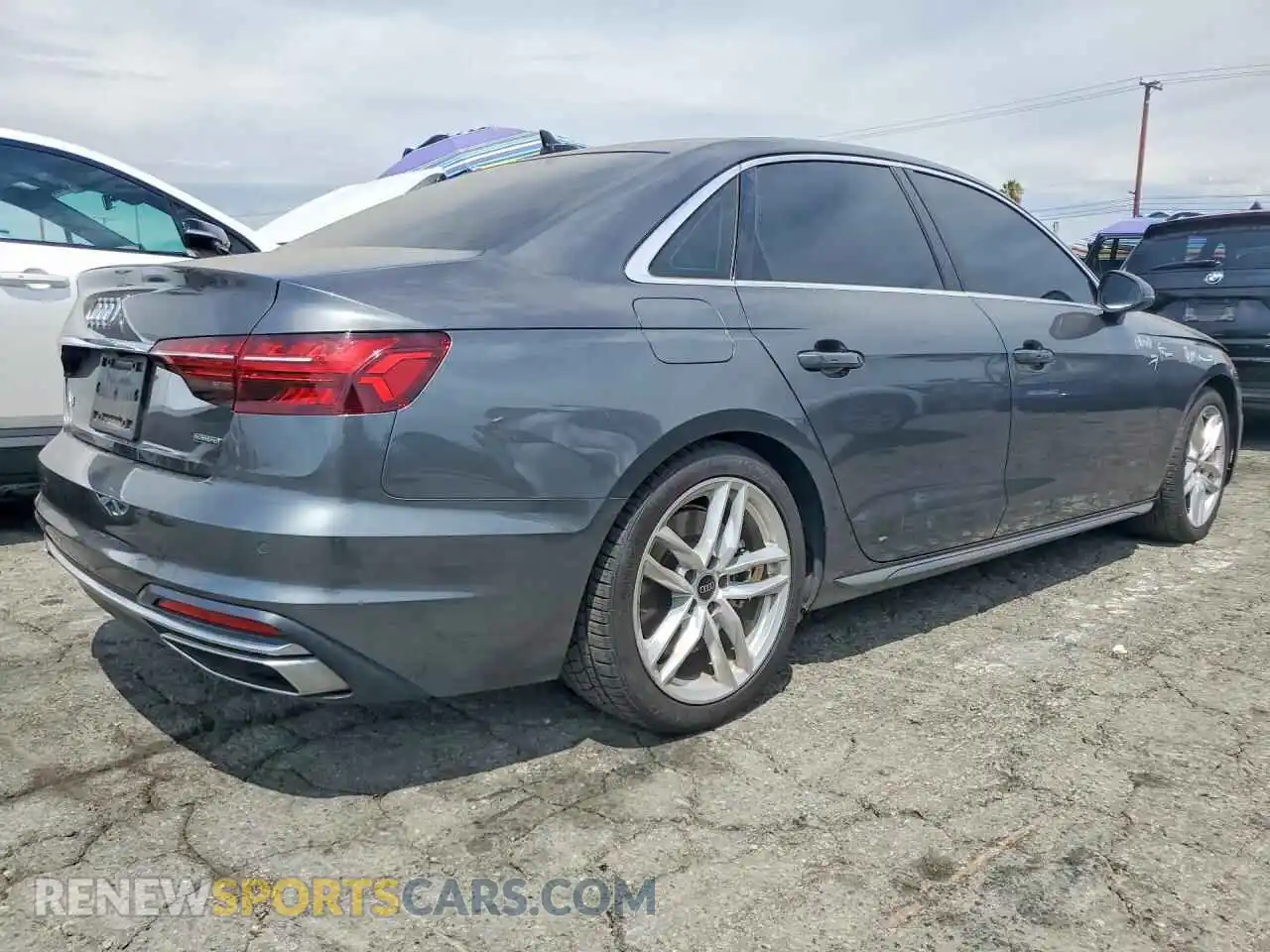 3 Photograph of a damaged car WAUDAAF49PN021454 AUDI A4 2023
