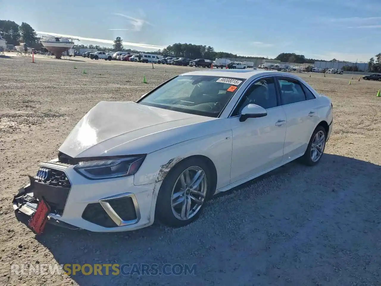 1 Фотография поврежденного автомобиля WAUEAAF40PN005910 AUDI A4 2023