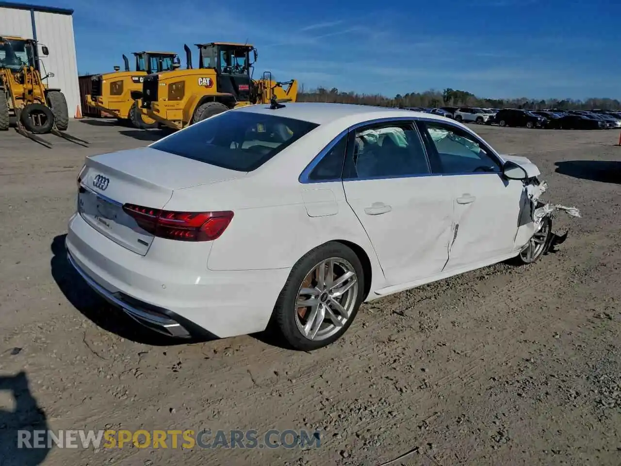 3 Фотография поврежденного автомобиля WAUEAAF40PN005910 AUDI A4 2023