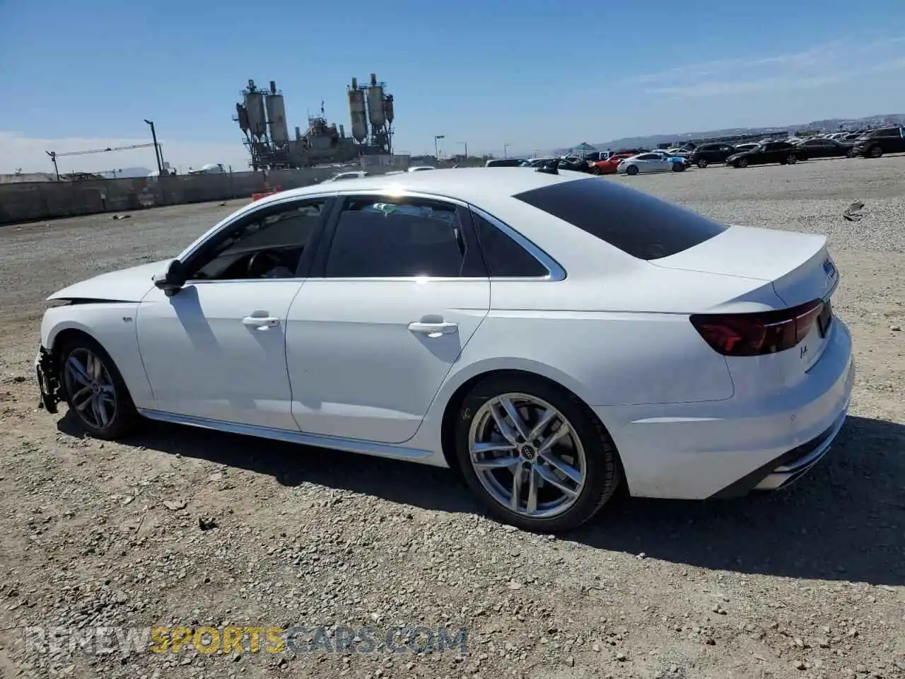 2 Photograph of a damaged car WAUEAAF41PA036476 AUDI A4 2023