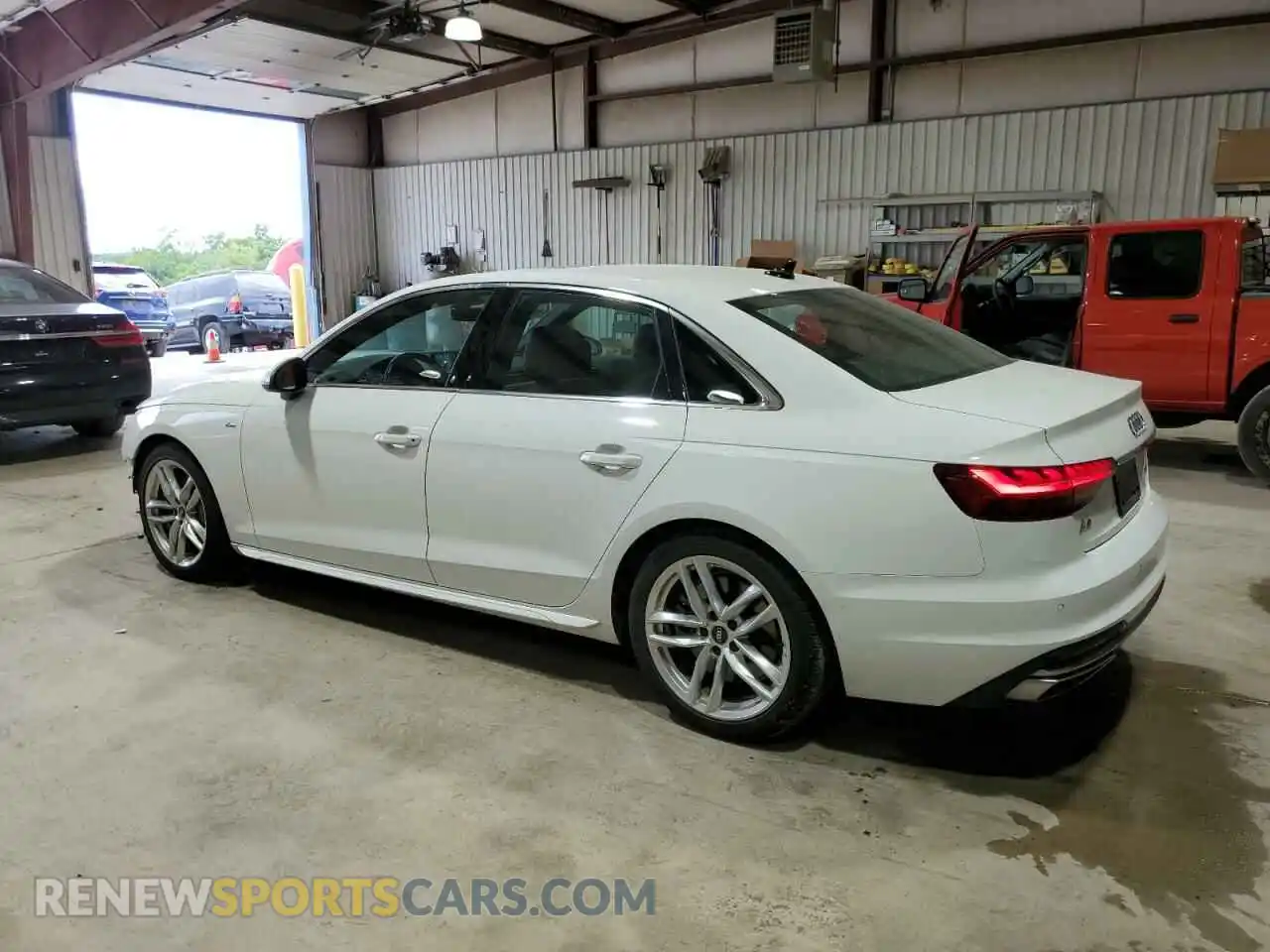 2 Photograph of a damaged car WAUEAAF41PN002790 AUDI A4 2023