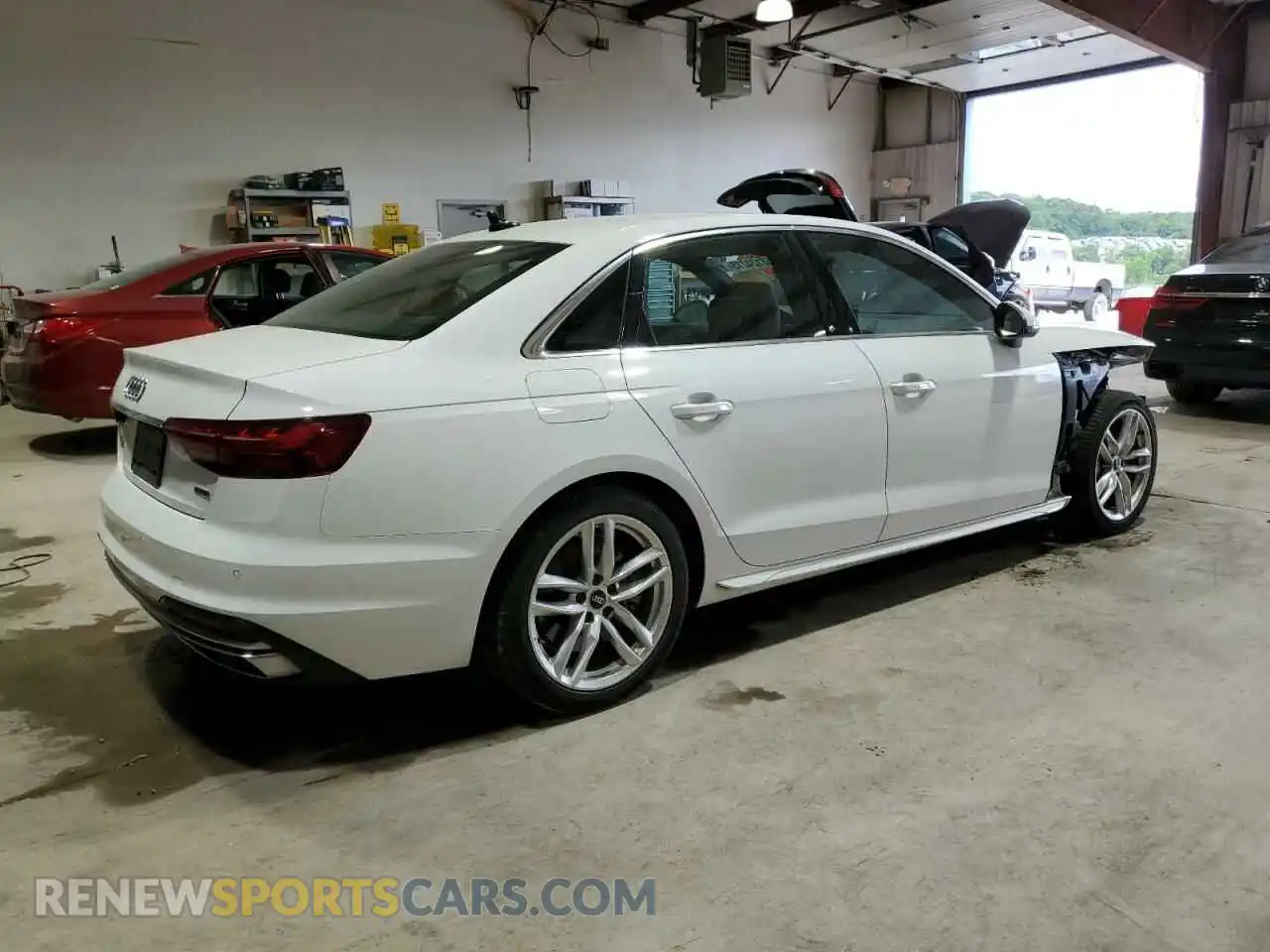 3 Photograph of a damaged car WAUEAAF41PN002790 AUDI A4 2023
