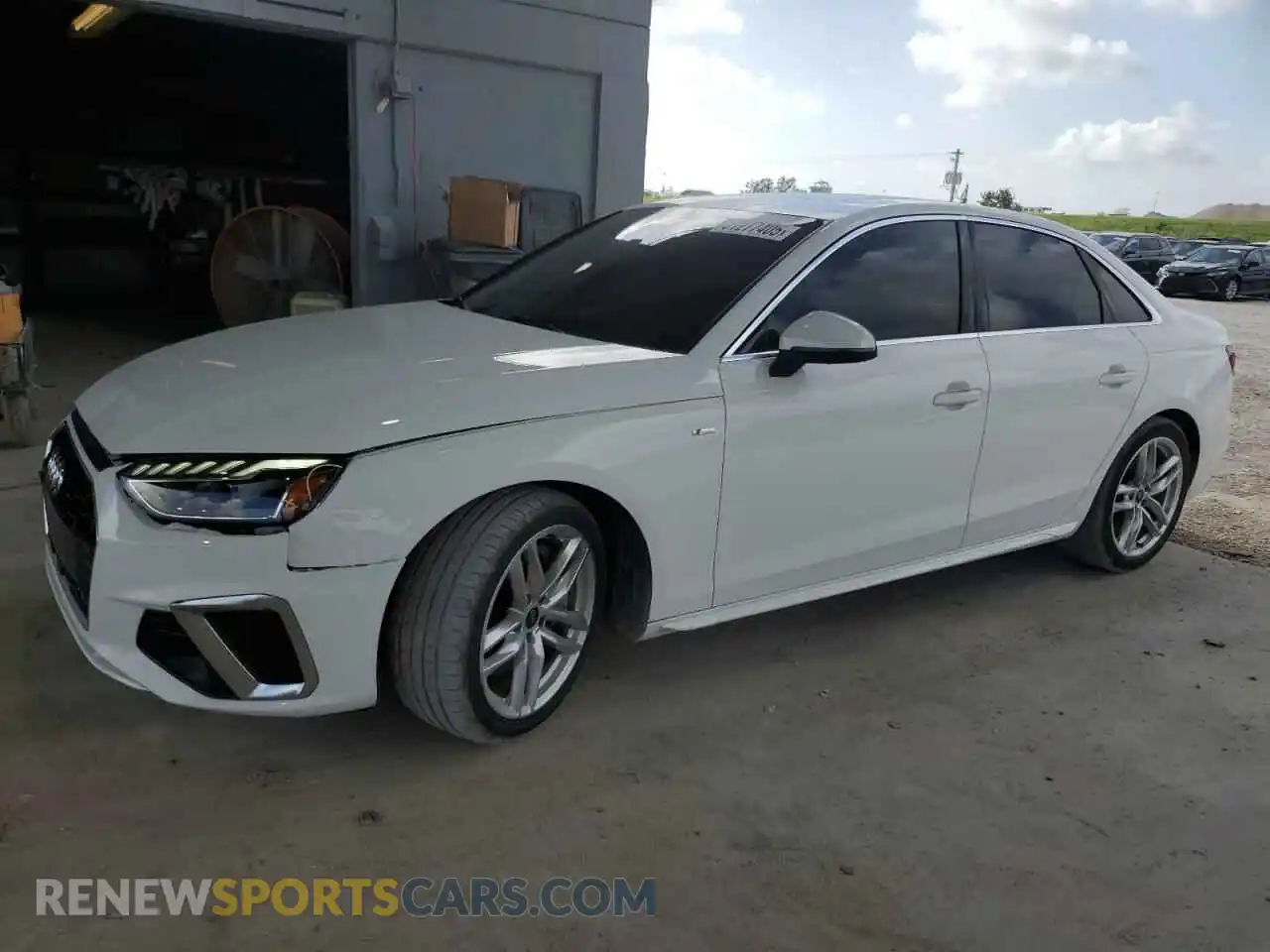 1 fotografías del automóvil dañado WAUEAAF41PN015815 AUDI A4 2023