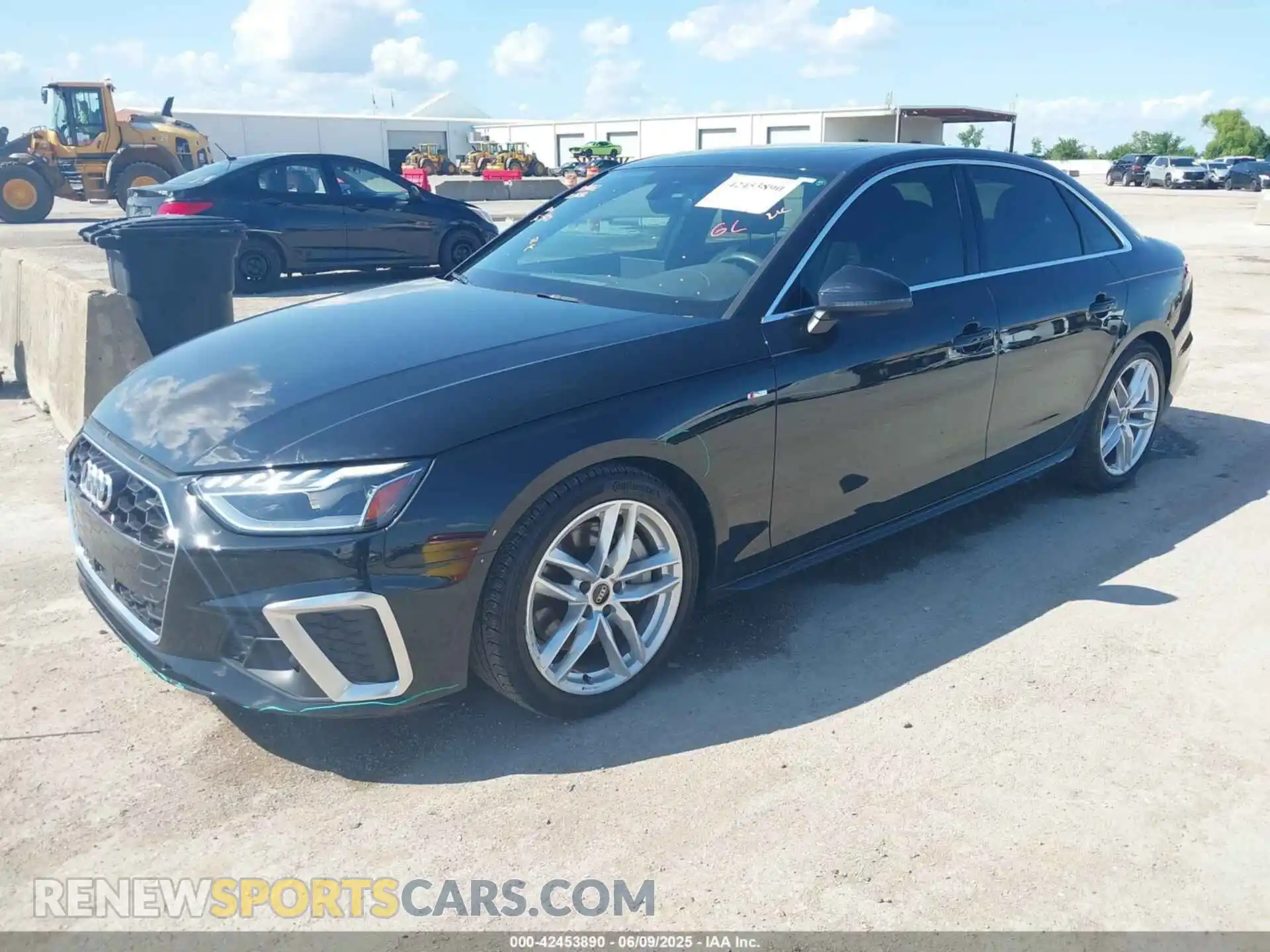 2 Photograph of a damaged car WAUEAAF41PN024014 AUDI A4 2023