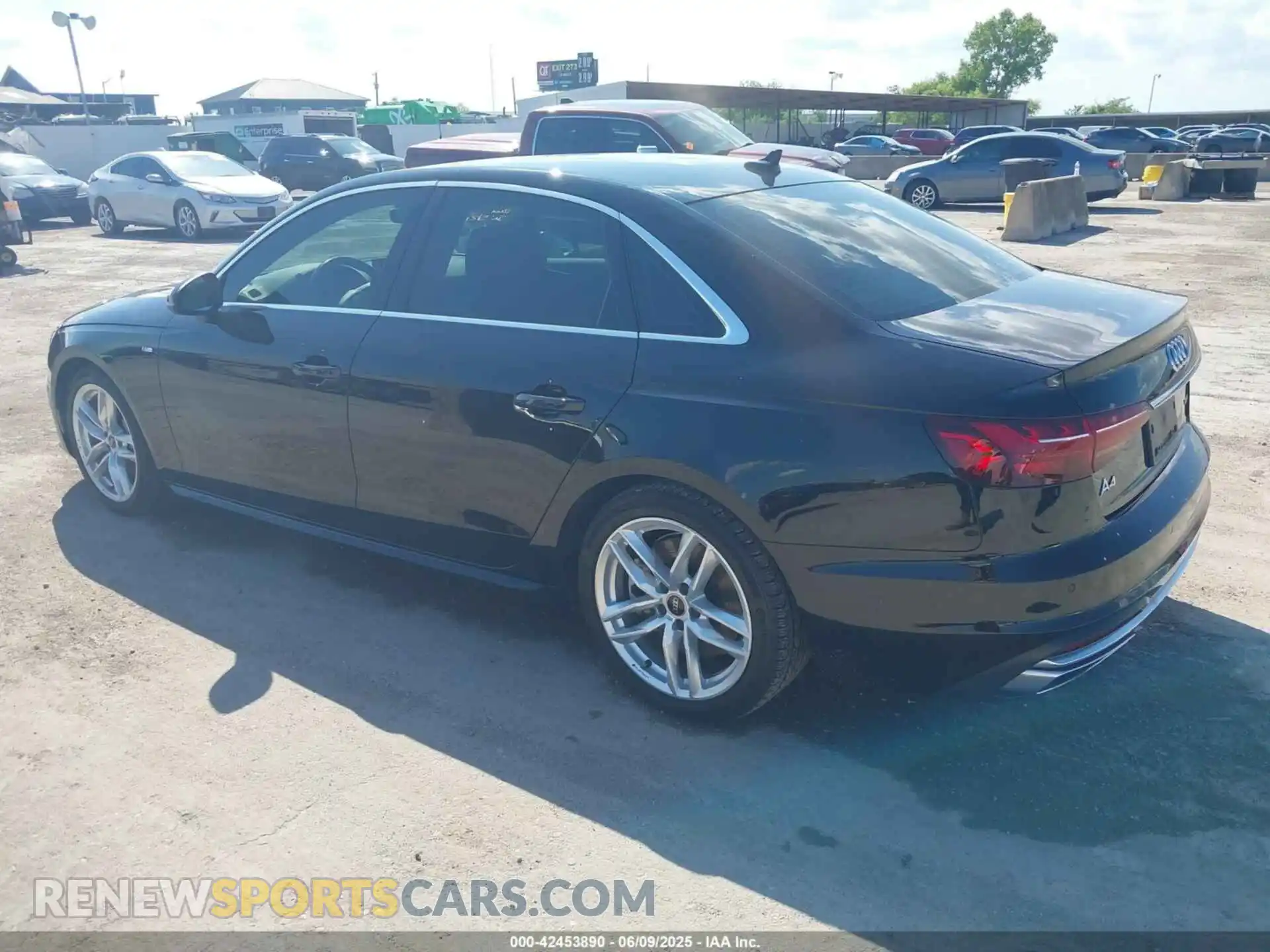 3 Photograph of a damaged car WAUEAAF41PN024014 AUDI A4 2023