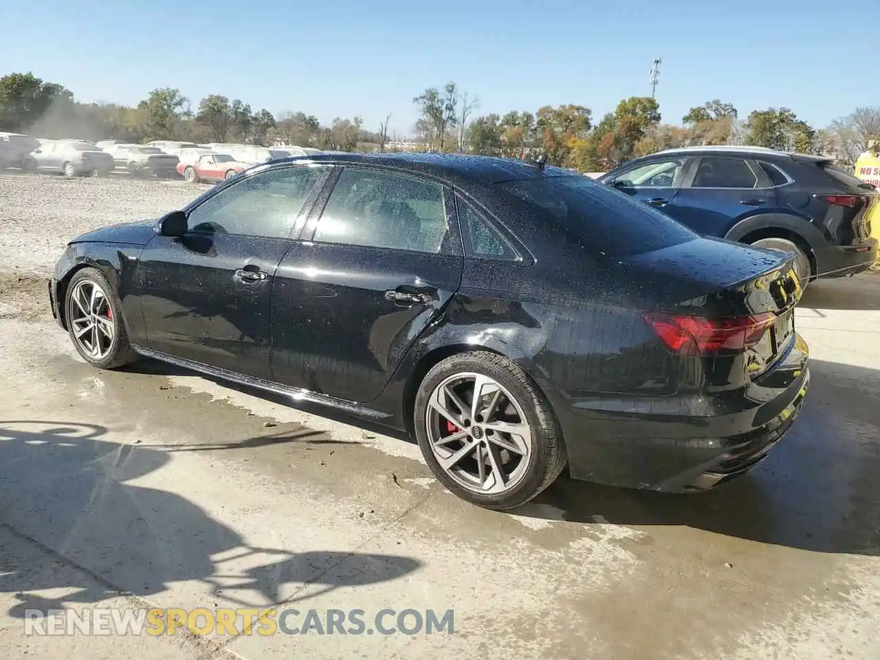 2 Photograph of a damaged car WAUEAAF42PA009870 AUDI A4 2023