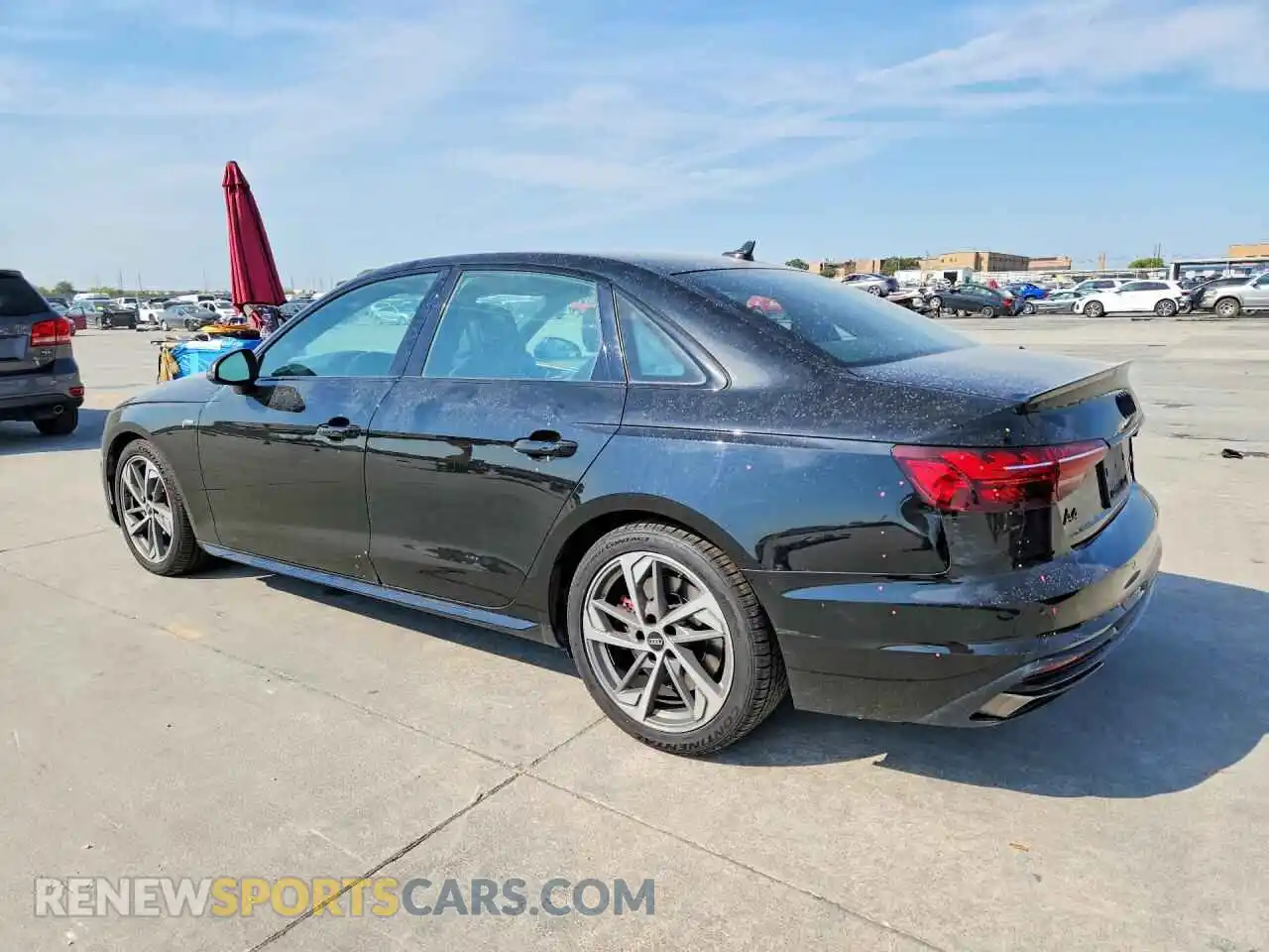 2 Photograph of a damaged car WAUEAAF42PA010999 AUDI A4 2023