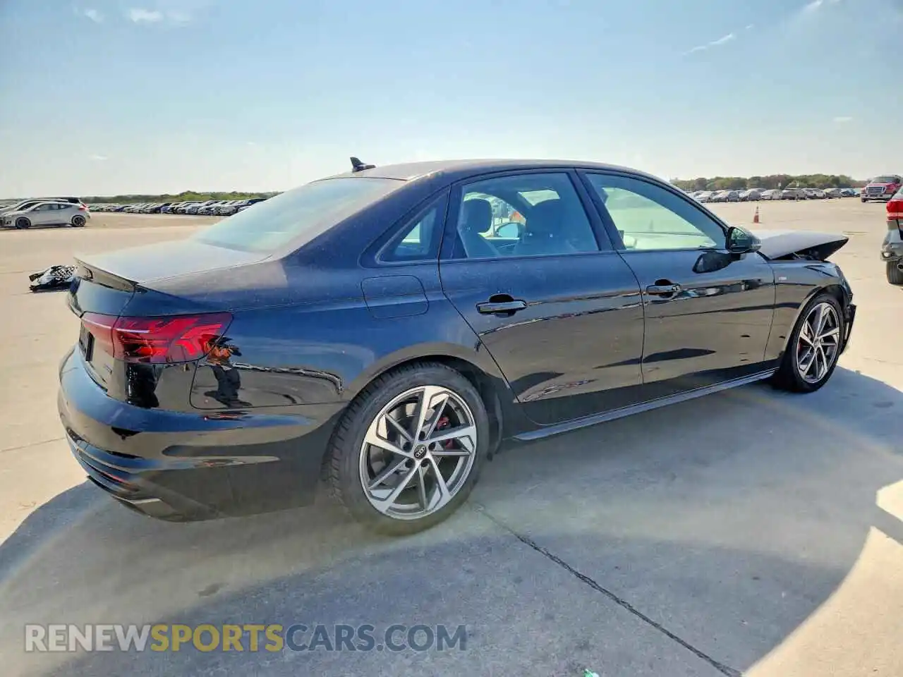 3 Photograph of a damaged car WAUEAAF42PA010999 AUDI A4 2023