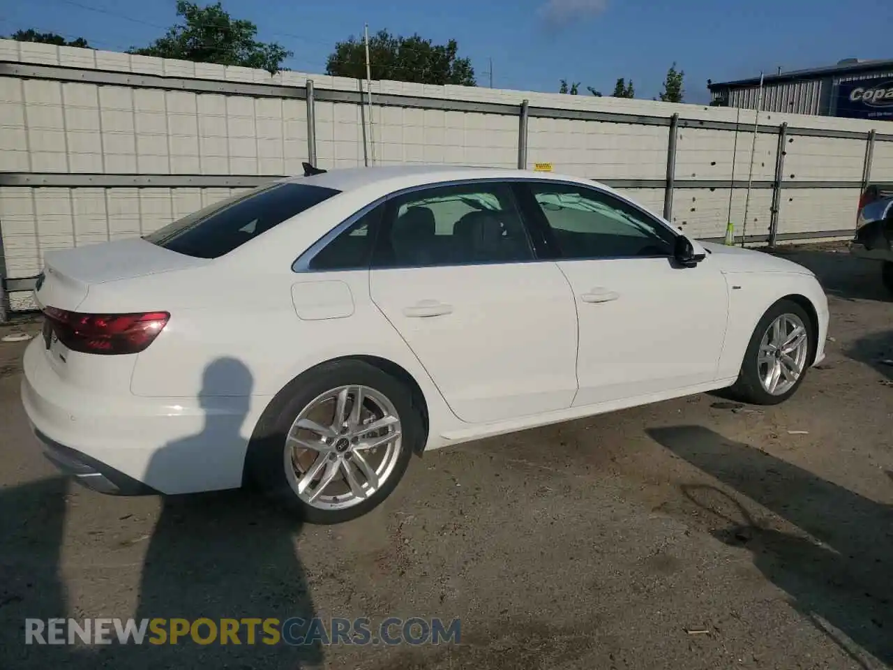 3 Photograph of a damaged car WAUEAAF42PA020089 AUDI A4 2023