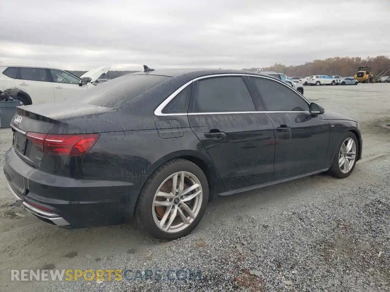 3 Photograph of a damaged car WAUEAAF42PN002412 AUDI A4 2023