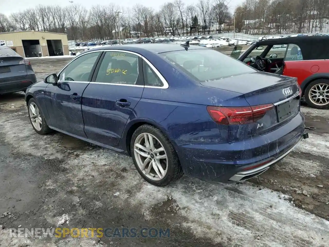2 Photograph of a damaged car WAUEAAF42PN009036 AUDI A4 2023