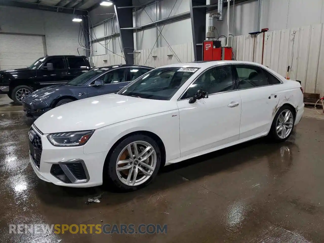 1 fotografías del automóvil dañado WAUEAAF42PN009490 AUDI A4 2023