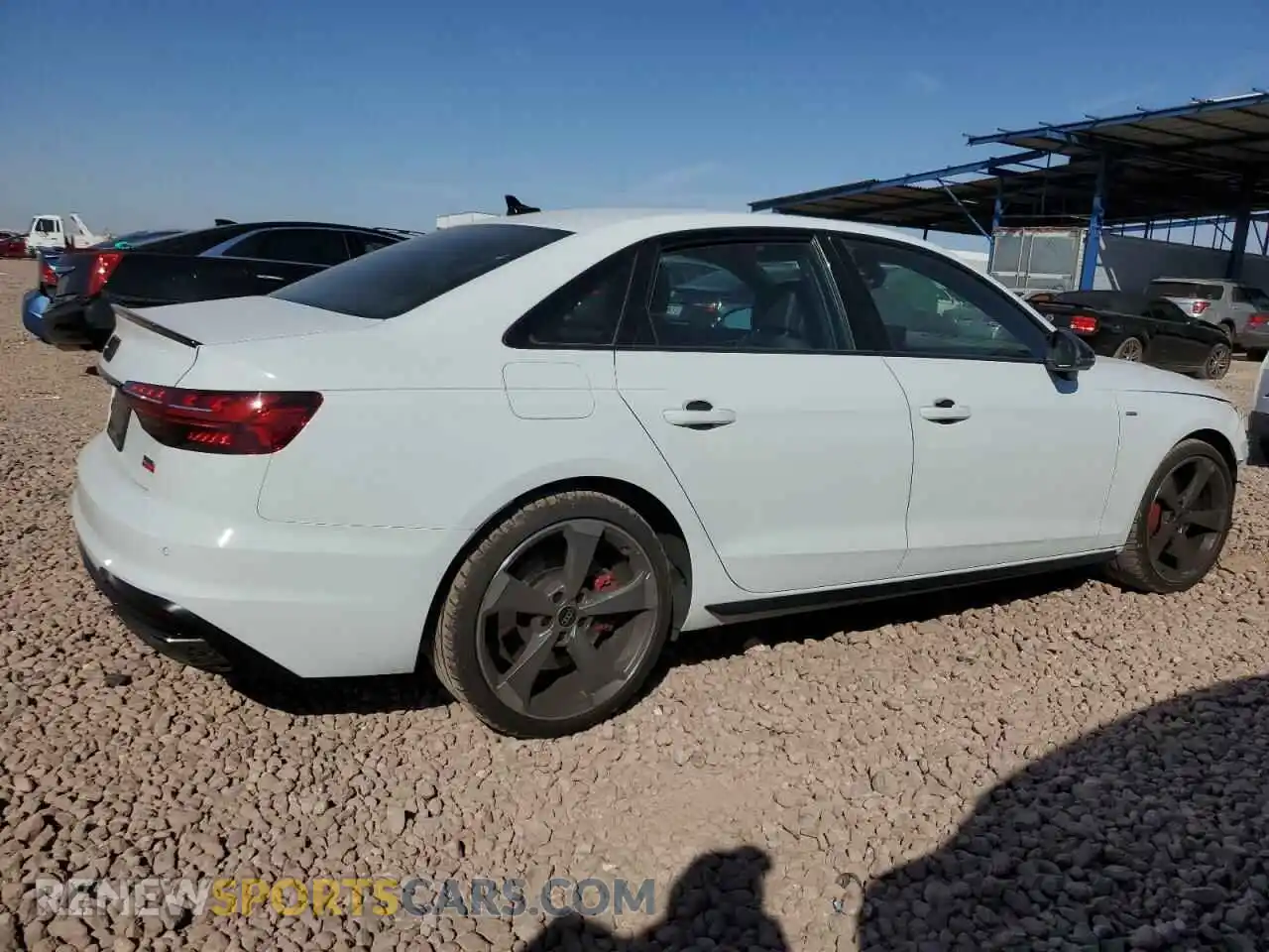 3 Photograph of a damaged car WAUEAAF42PN023258 AUDI A4 2023