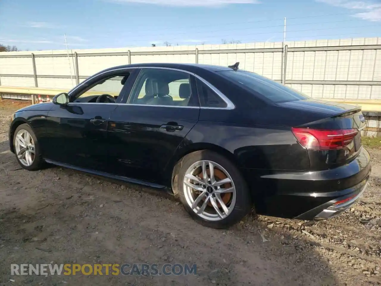 2 Photograph of a damaged car WAUEAAF43PA029853 AUDI A4 2023