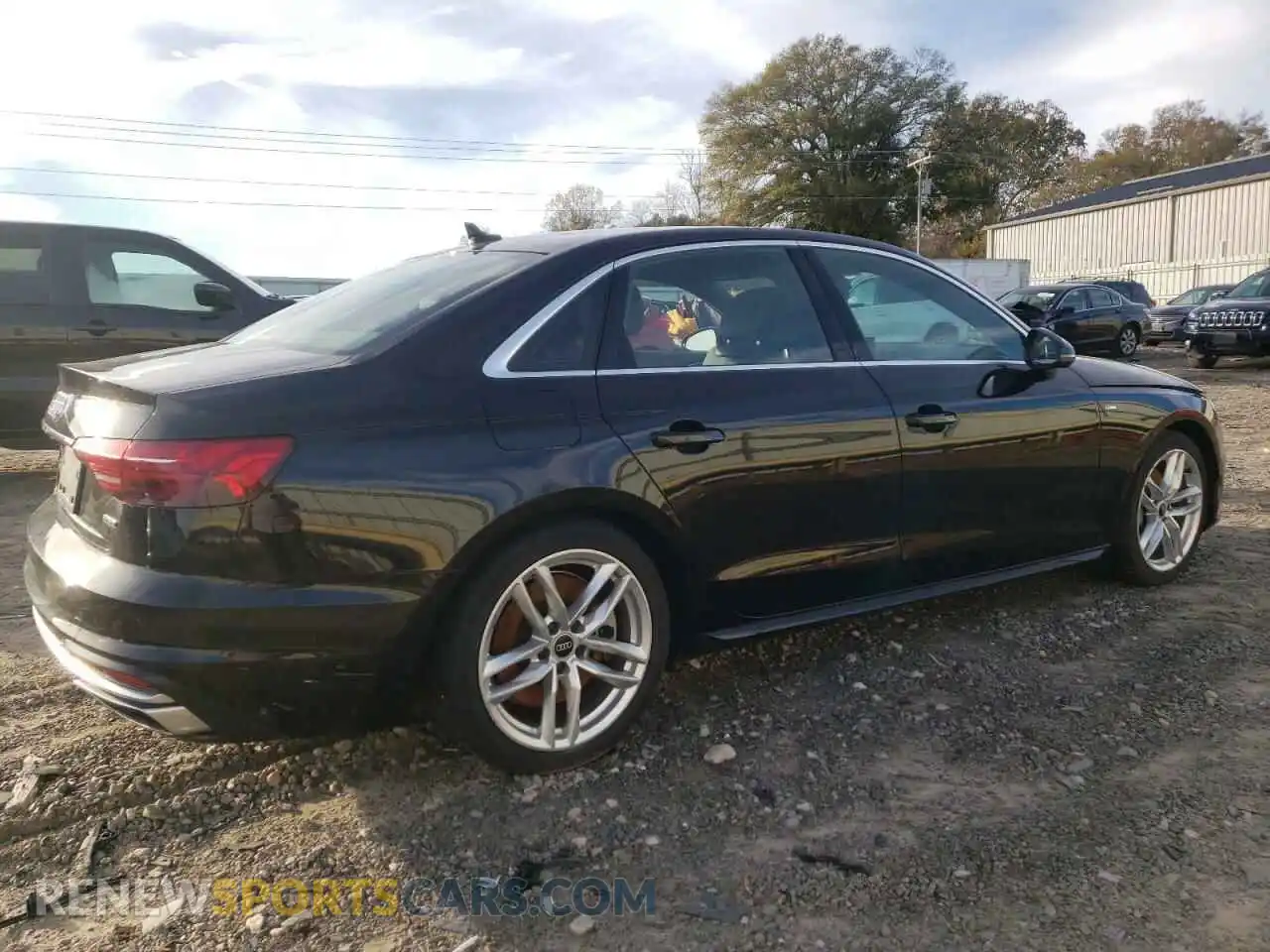 3 Photograph of a damaged car WAUEAAF43PA029853 AUDI A4 2023