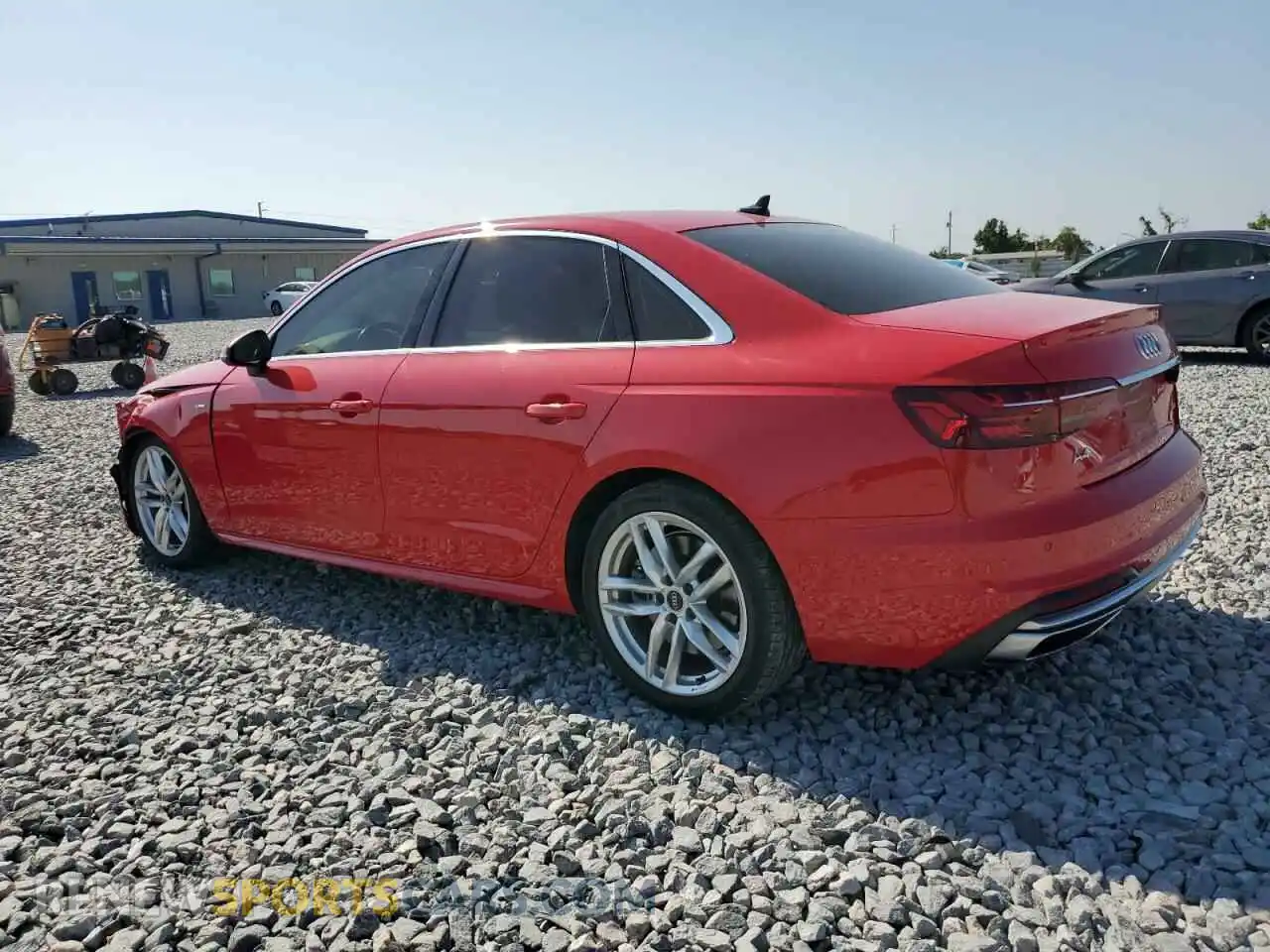 2 Photograph of a damaged car WAUEAAF43PN006551 AUDI A4 2023