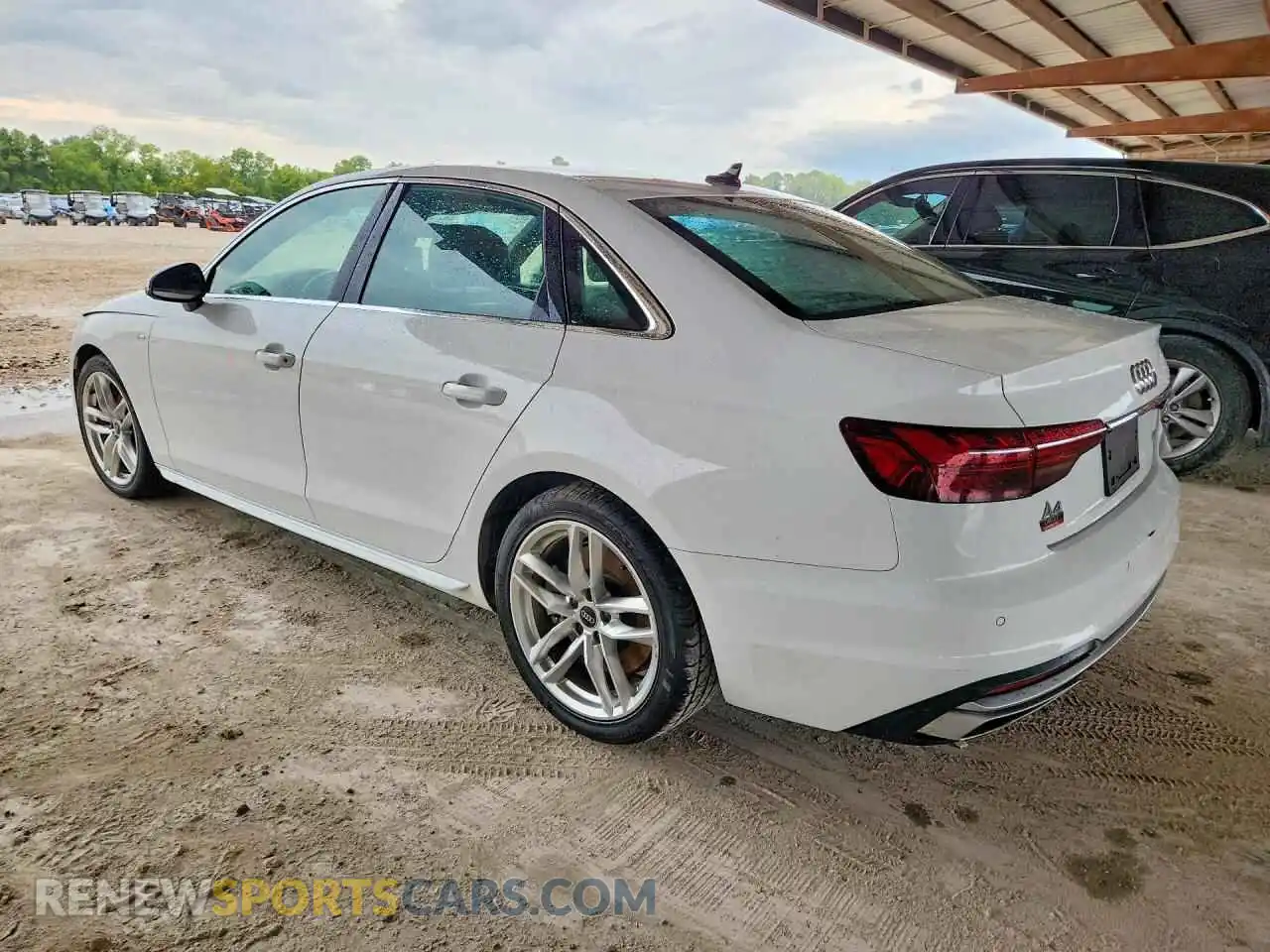 2 Photograph of a damaged car WAUEAAF43PN006842 AUDI A4 2023