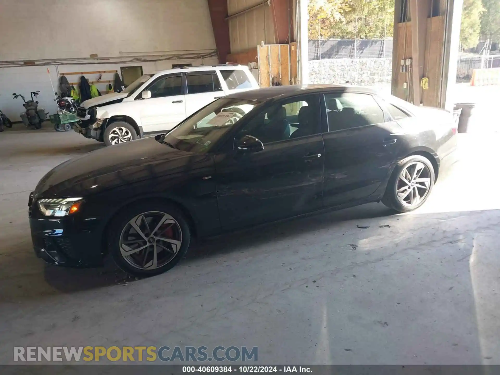 2 Photograph of a damaged car WAUEAAF44PA008364 AUDI A4 2023