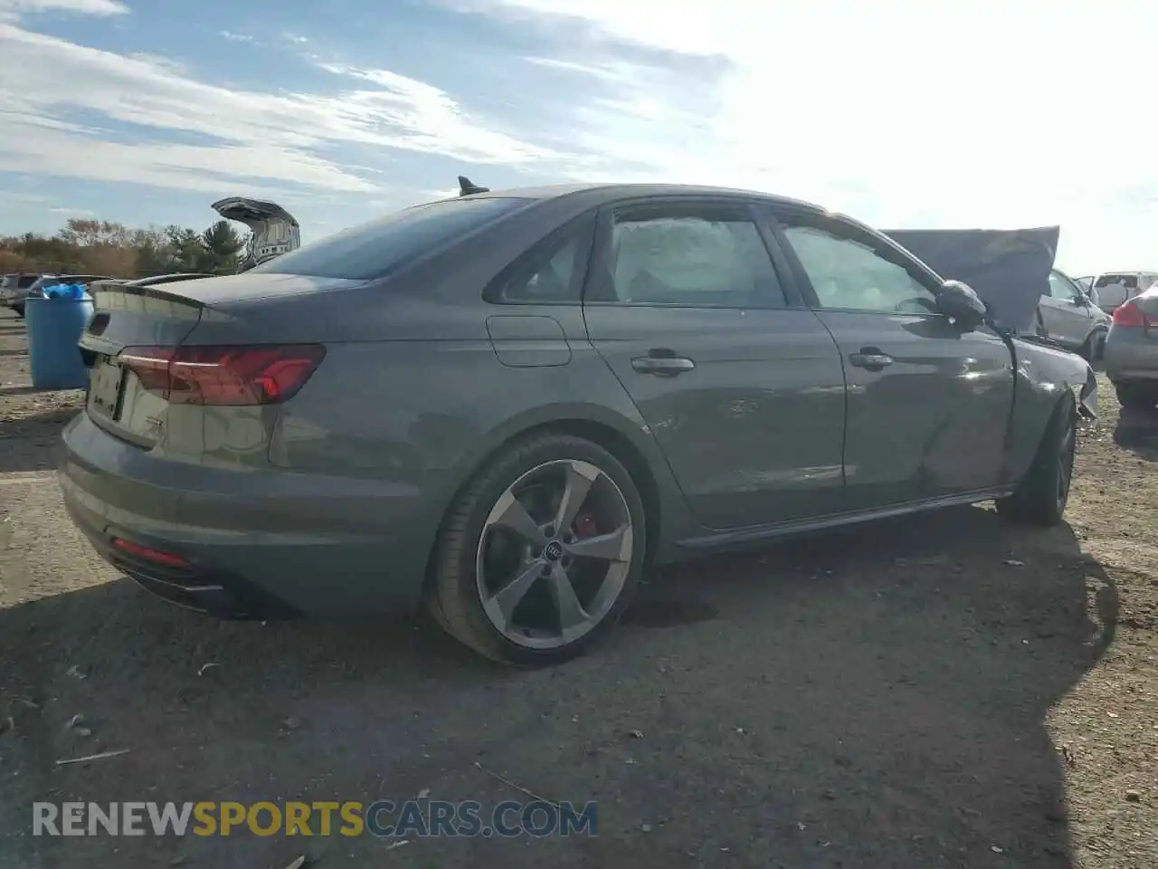 3 Photograph of a damaged car WAUEAAF44PA033930 AUDI A4 2023