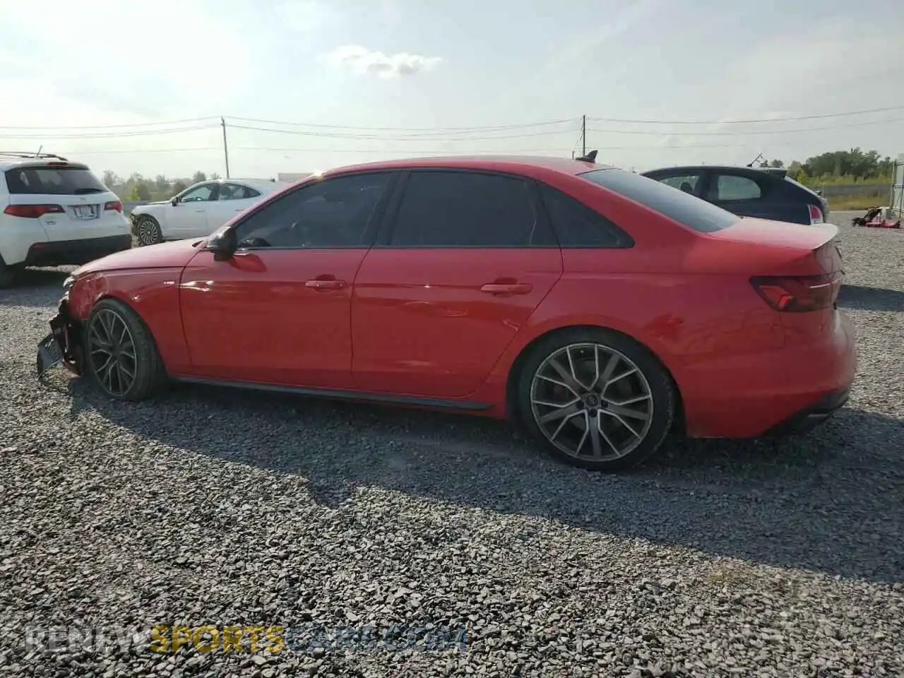 2 Photograph of a damaged car WAUEAAF44PA036908 AUDI A4 2023