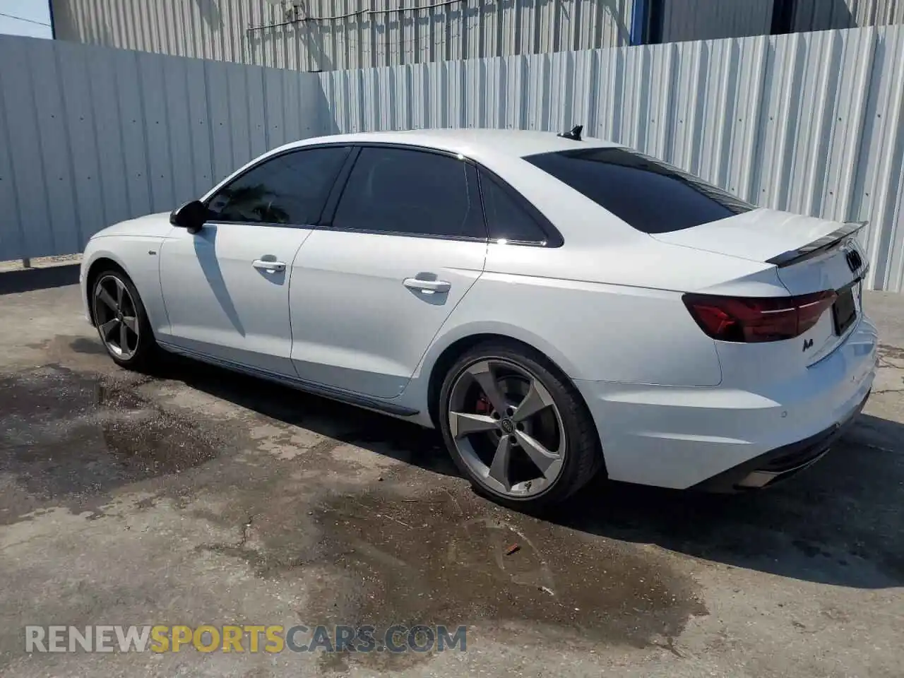 2 Photograph of a damaged car WAUEAAF44PA063378 AUDI A4 2023