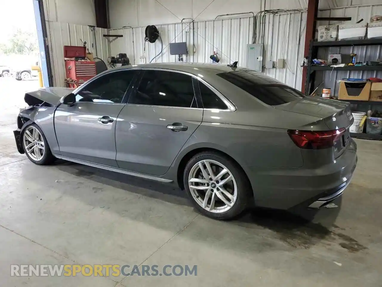 2 Photograph of a damaged car WAUEAAF44PN009278 AUDI A4 2023