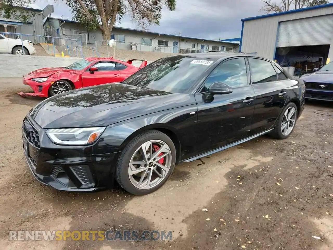 1 Фотография поврежденного автомобиля WAUEAAF45PA030423 AUDI A4 2023