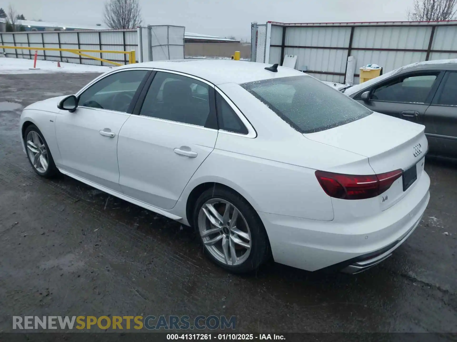 3 Photograph of a damaged car WAUEAAF45PA031765 AUDI A4 2023