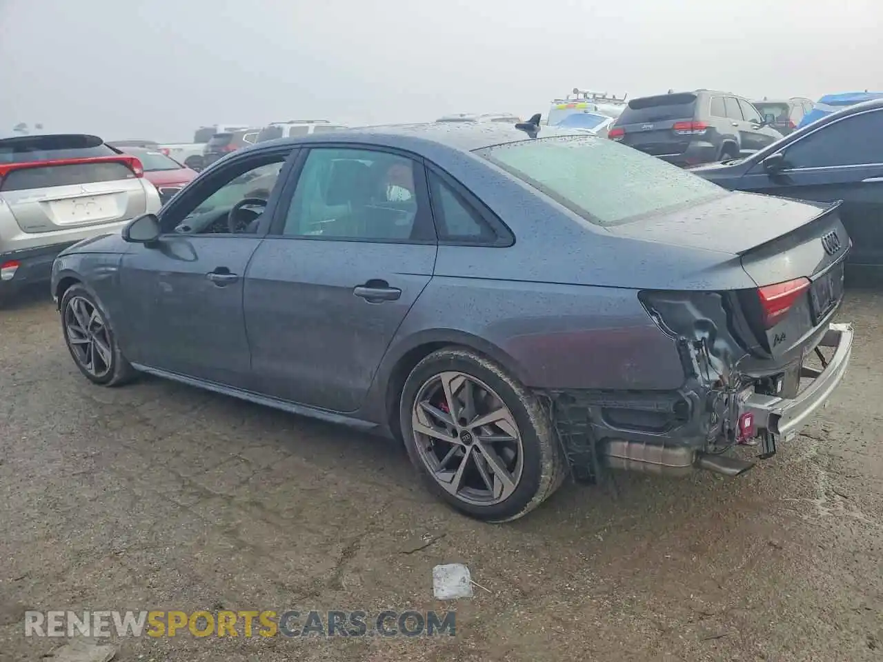 2 Photograph of a damaged car WAUEAAF45PA033614 AUDI A4 2023