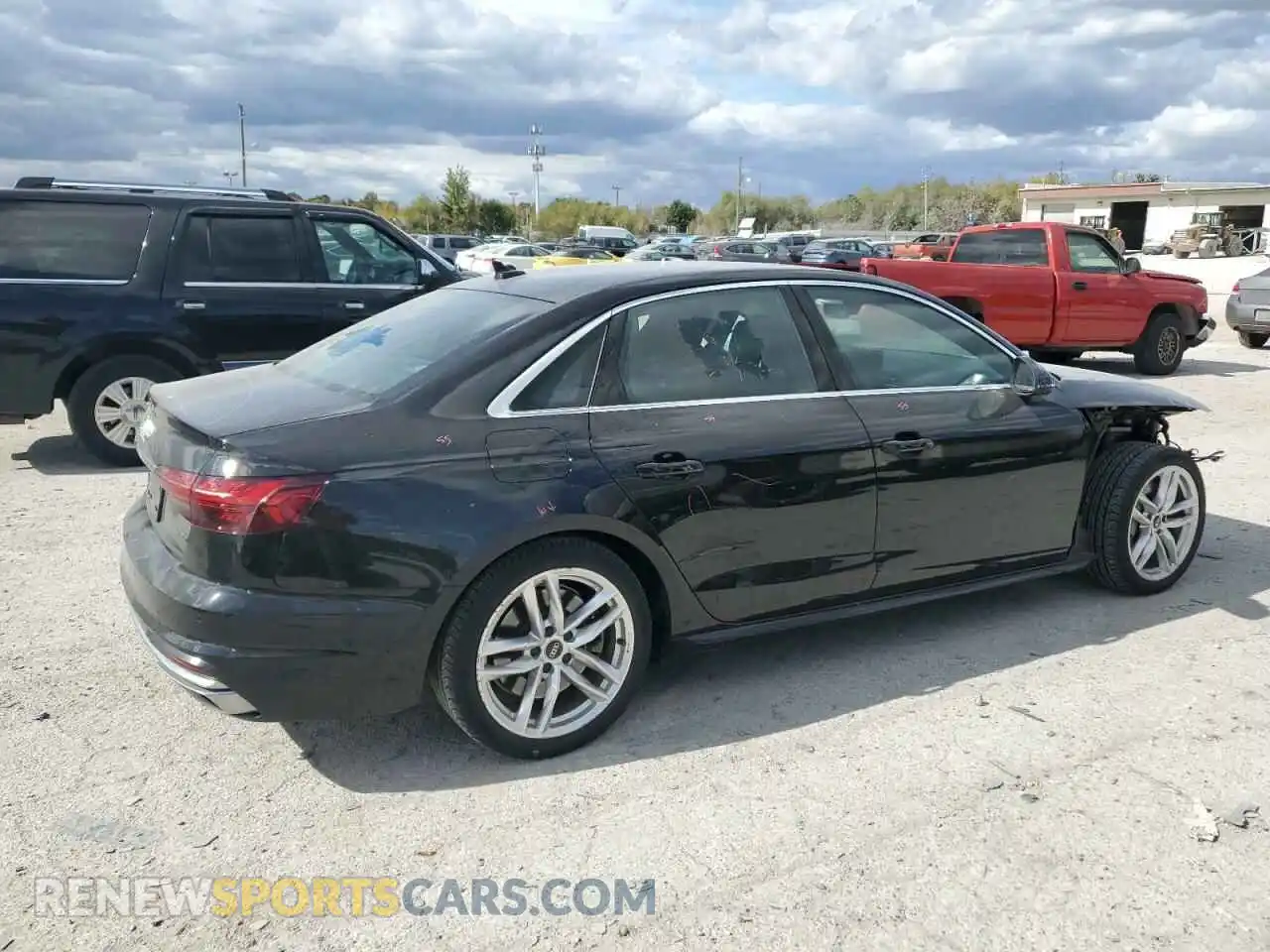 3 Photograph of a damaged car WAUEAAF45PN001173 AUDI A4 2023