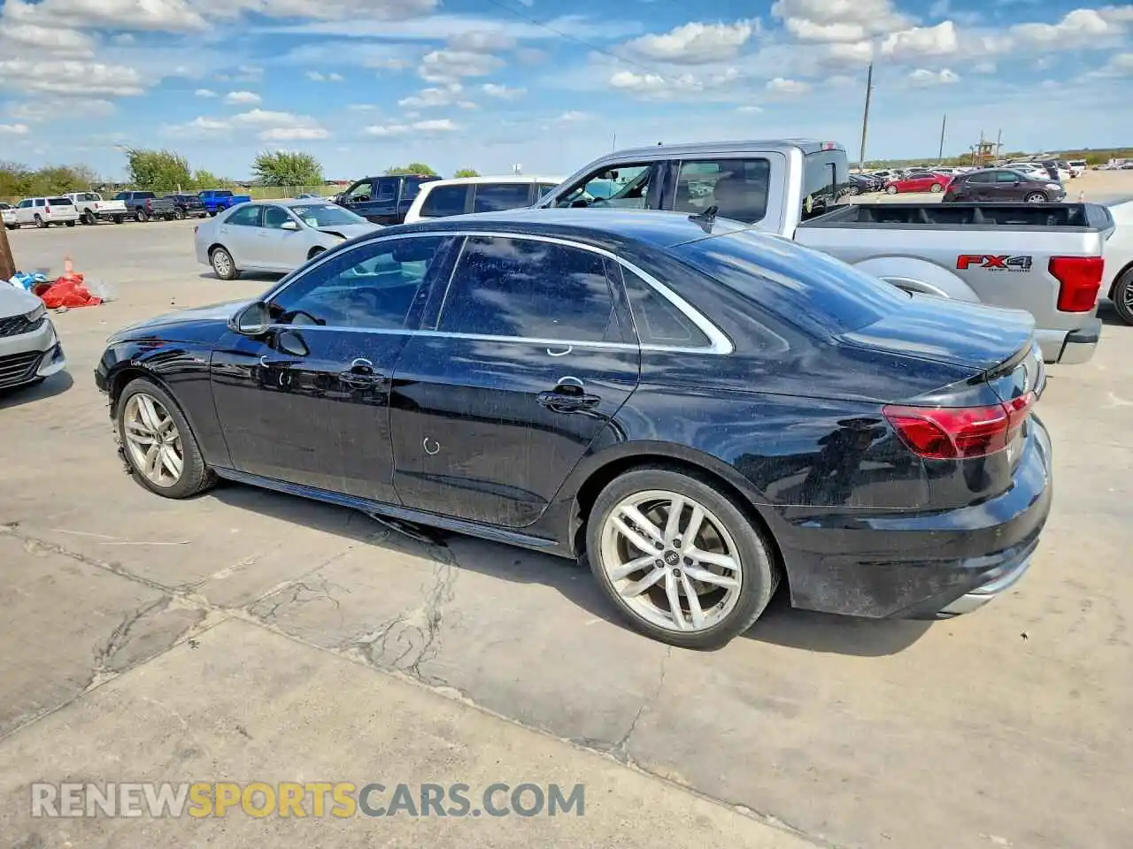 2 Photograph of a damaged car WAUEAAF45PN003408 AUDI A4 2023
