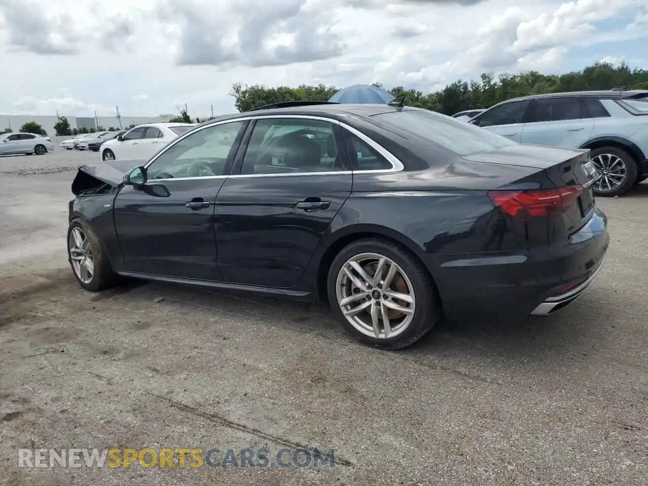 2 Photograph of a damaged car WAUEAAF45PN005501 AUDI A4 2023