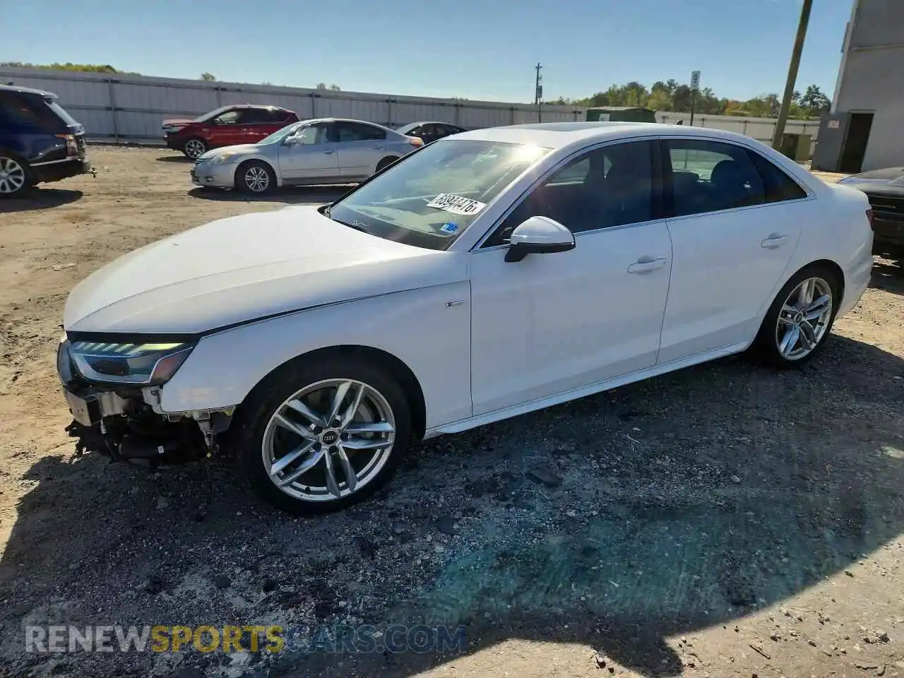 1 fotografías del automóvil dañado WAUEAAF45PN011752 AUDI A4 2023