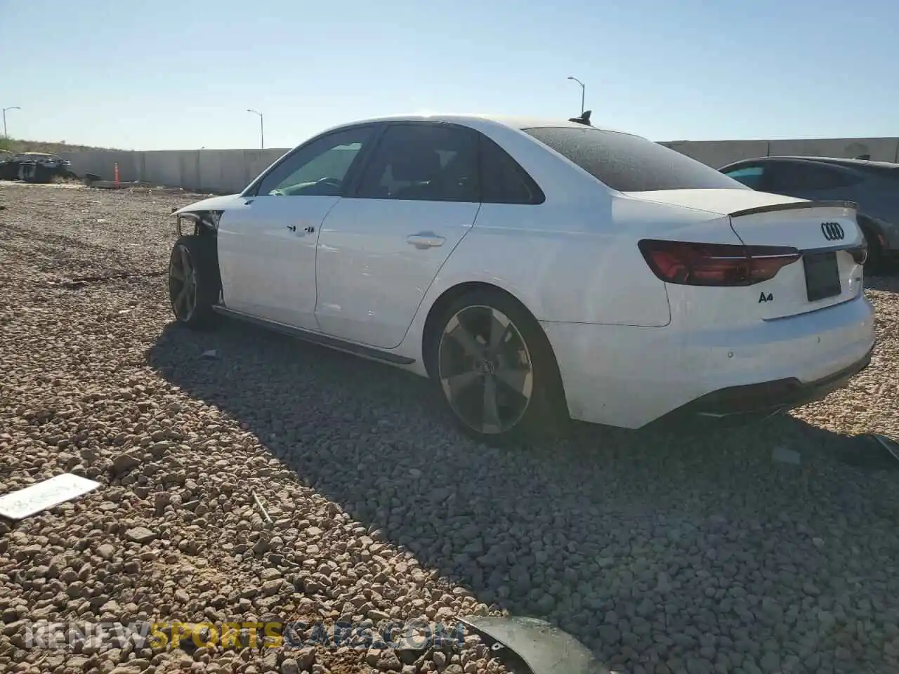2 Photograph of a damaged car WAUEAAF46PA030642 AUDI A4 2023