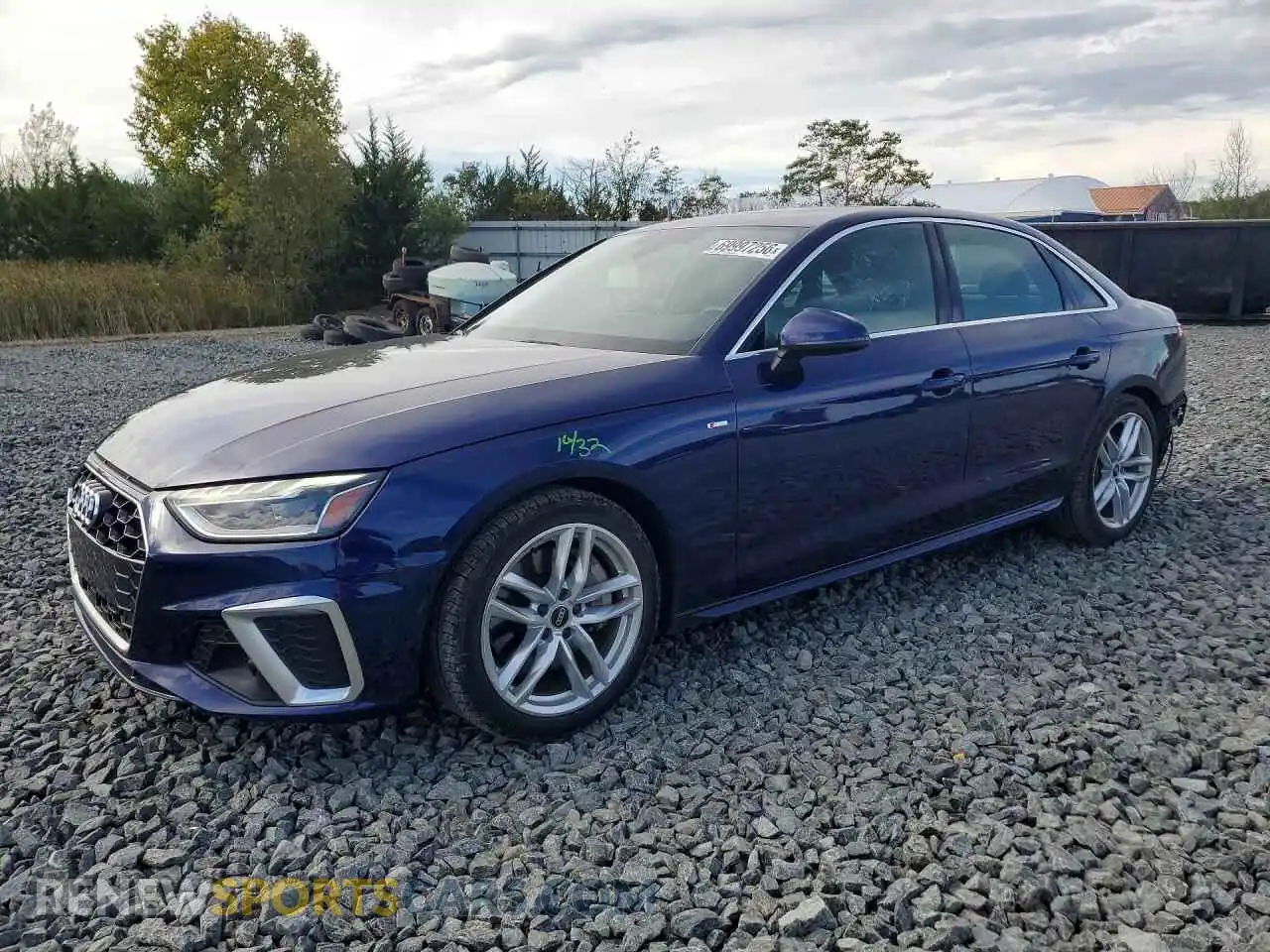 1 fotografías del automóvil dañado WAUEAAF46PN022386 AUDI A4 2023