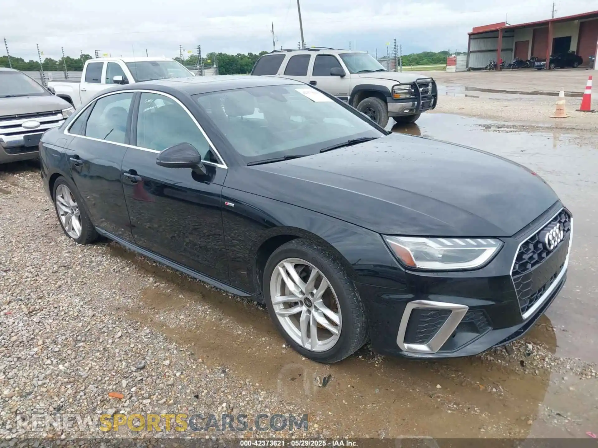 1 Photograph of a damaged car WAUEAAF47PN009534 AUDI A4 2023