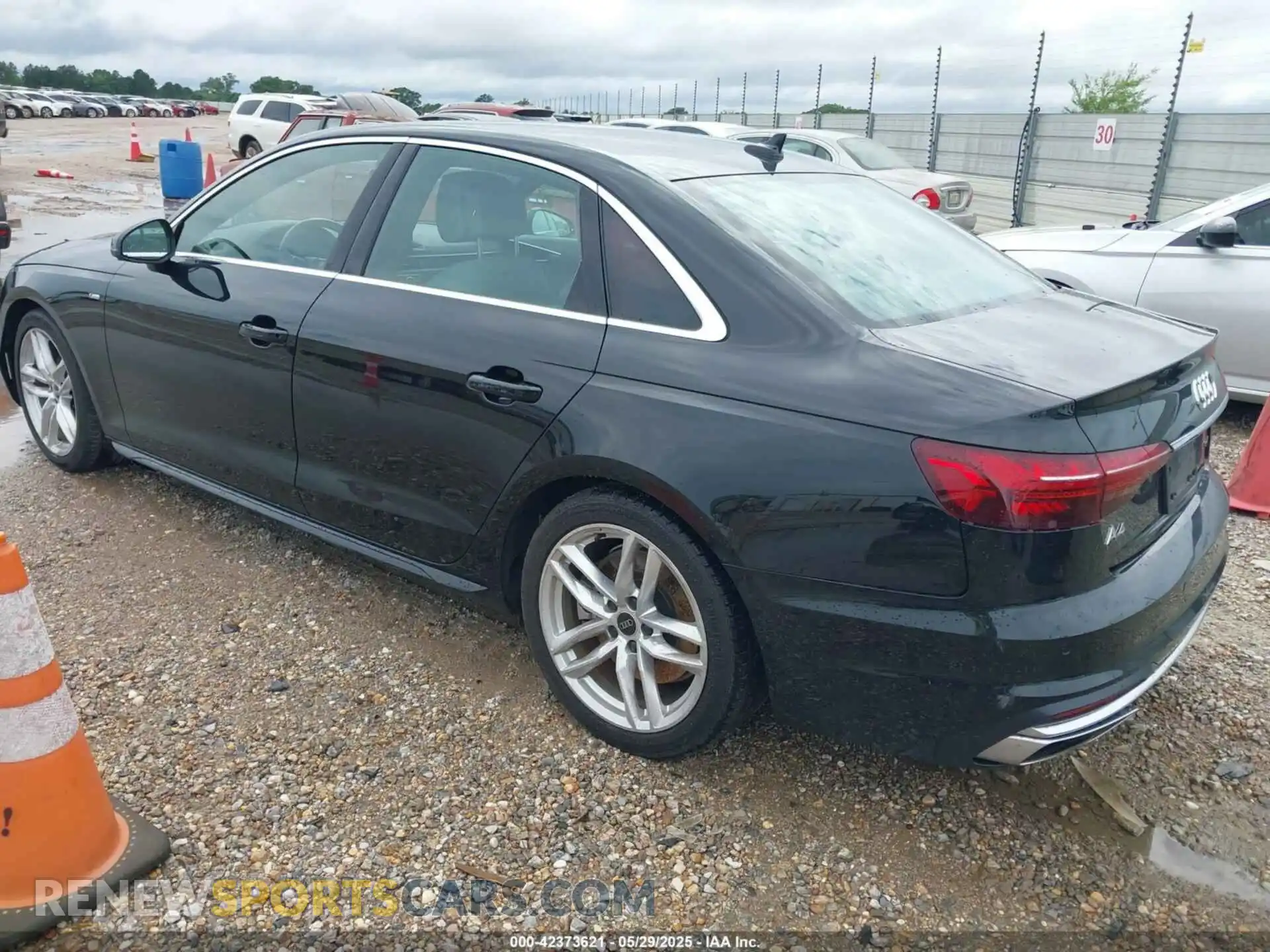 3 Photograph of a damaged car WAUEAAF47PN009534 AUDI A4 2023