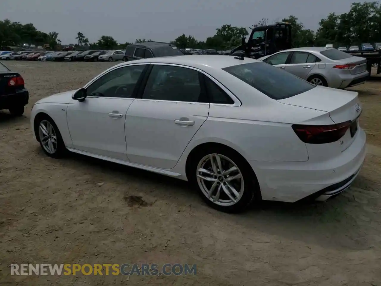 2 Photograph of a damaged car WAUEAAF47PN010053 AUDI A4 2023