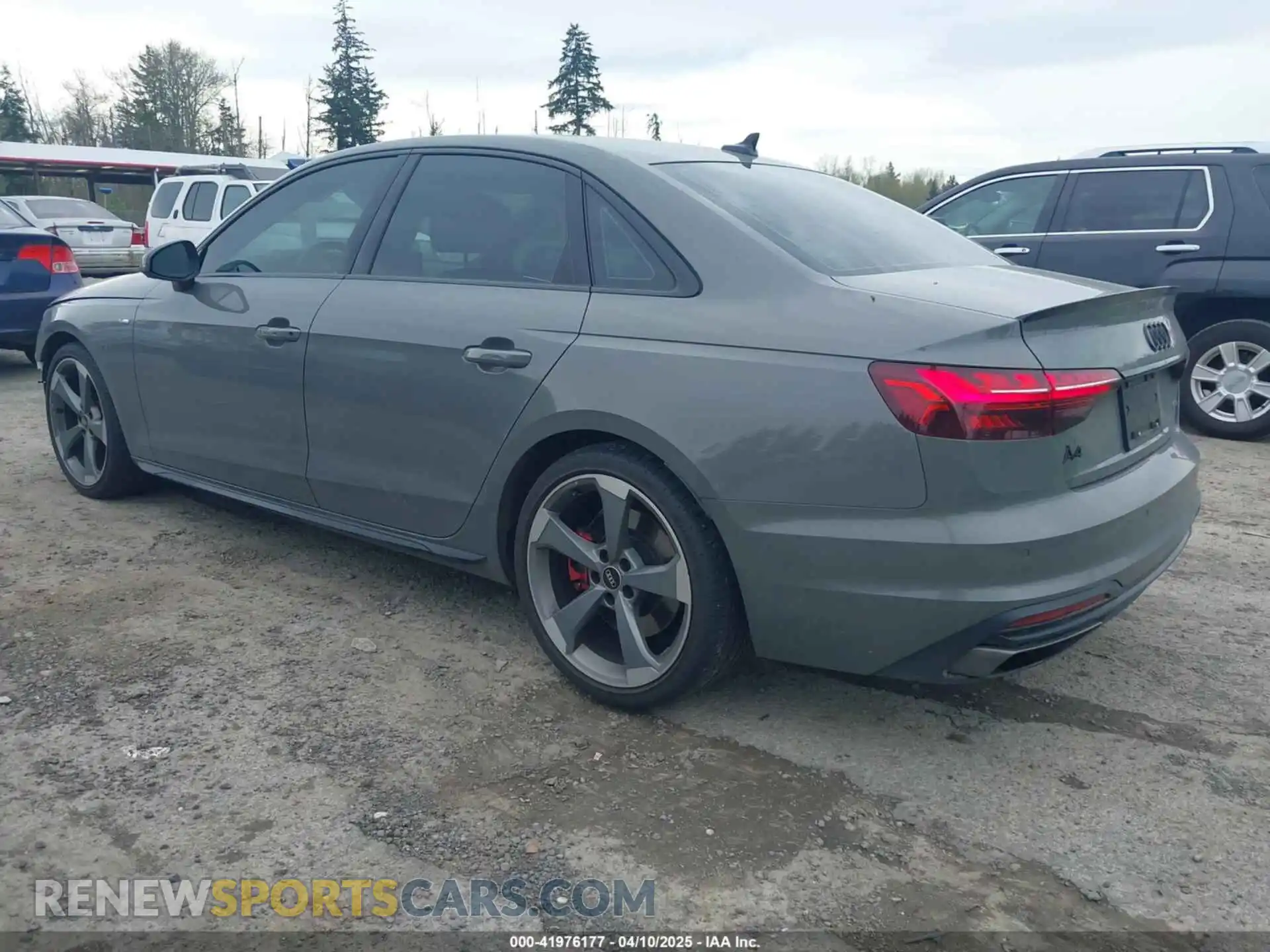 3 Photograph of a damaged car WAUEAAF48PA037009 AUDI A4 2023