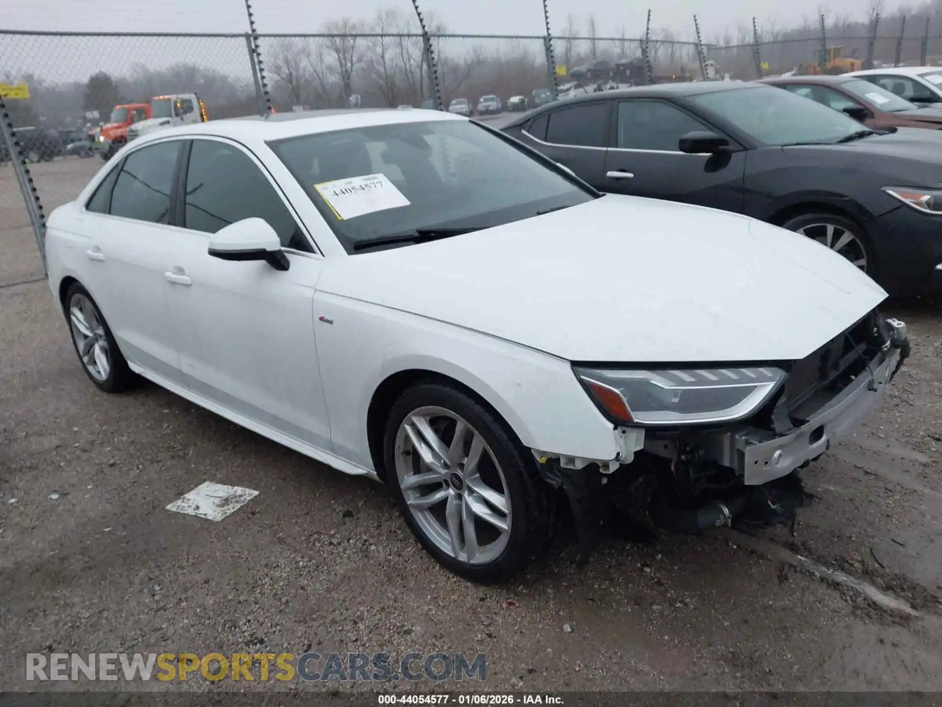 1 Photograph of a damaged car WAUEAAF48PN015276 AUDI A4 2023