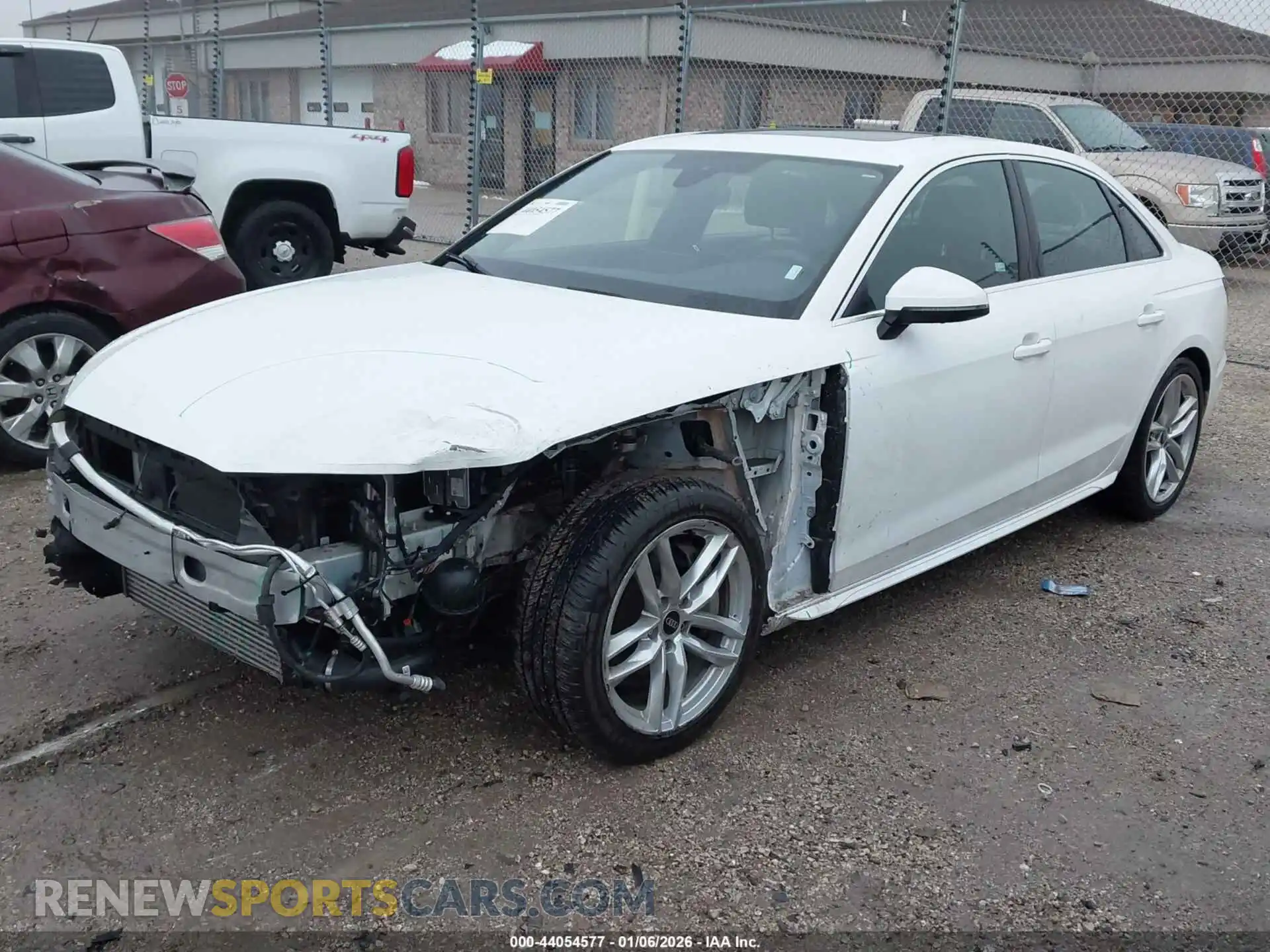 2 Photograph of a damaged car WAUEAAF48PN015276 AUDI A4 2023