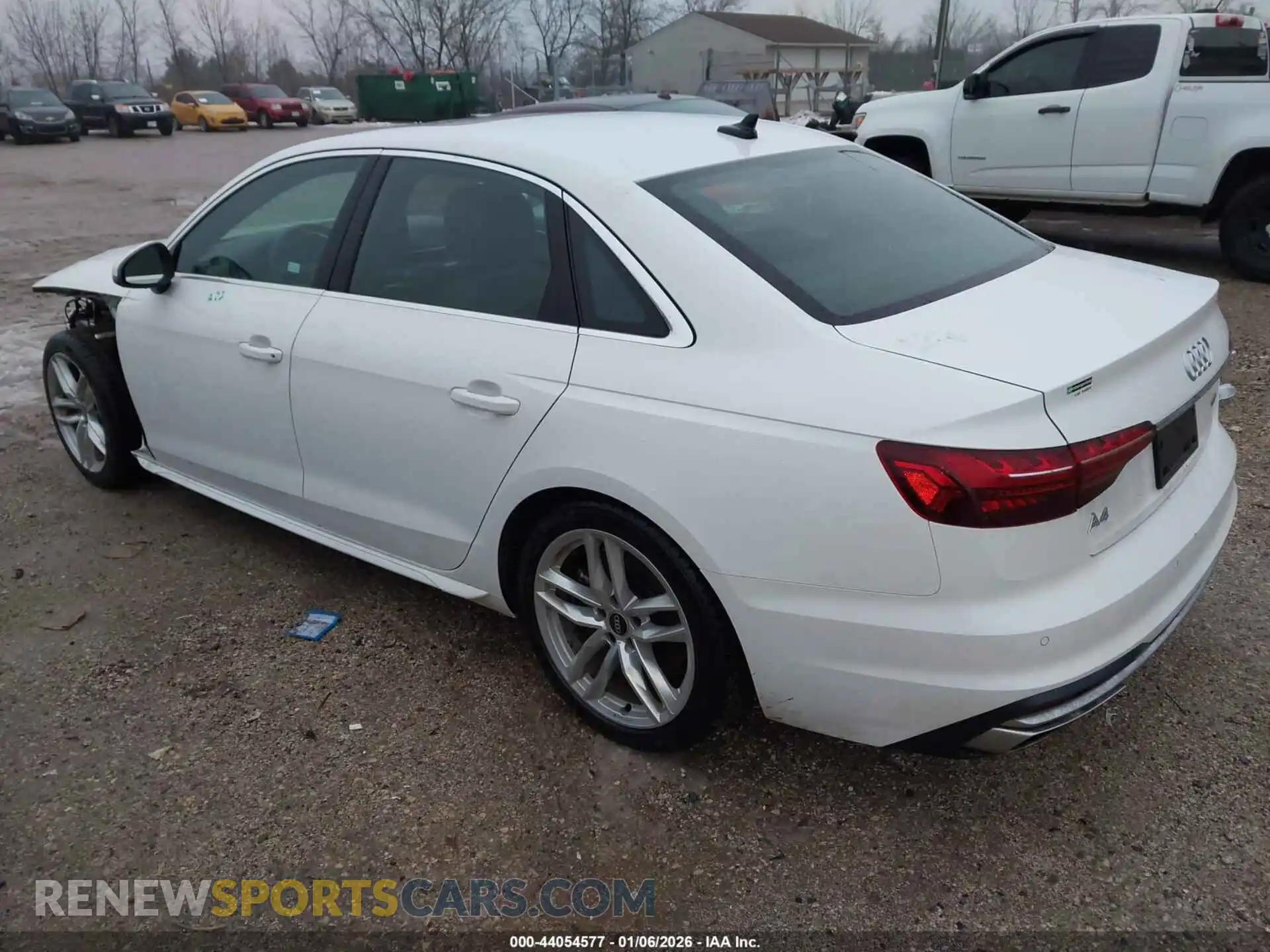 3 Photograph of a damaged car WAUEAAF48PN015276 AUDI A4 2023