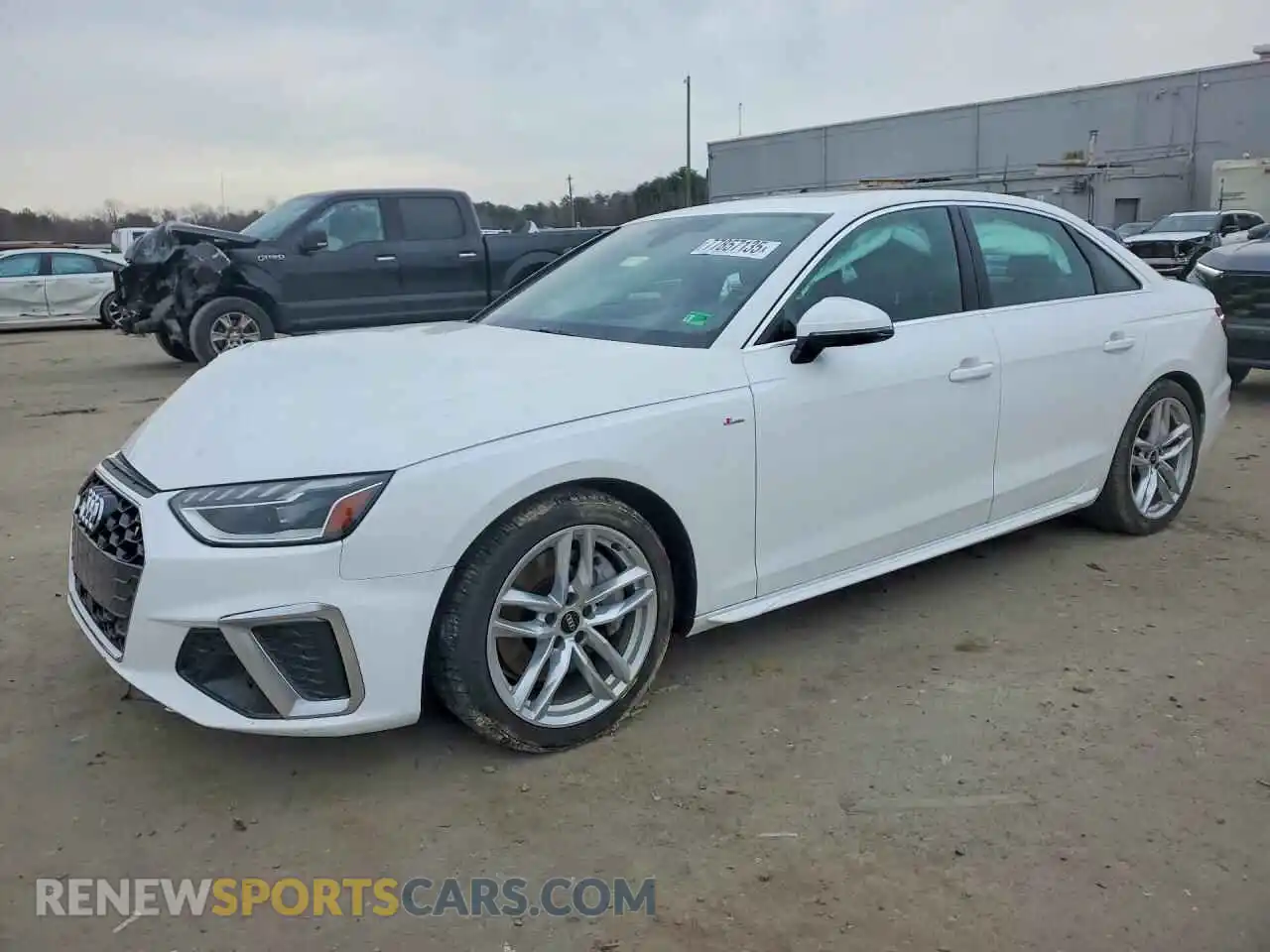 1 fotografías del automóvil dañado WAUEAAF48PN016489 AUDI A4 2023