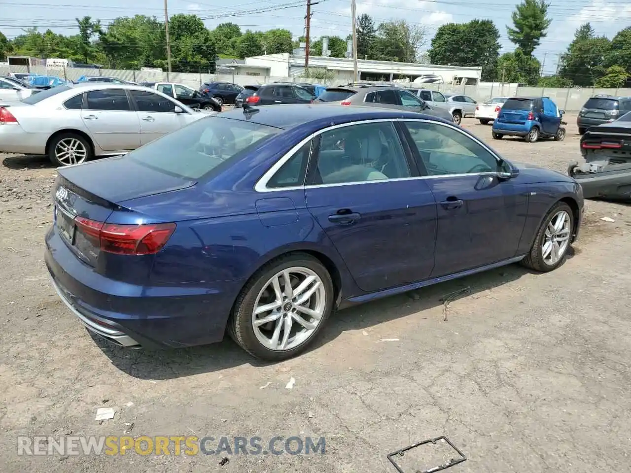 3 Фотография поврежденного автомобиля WAUEAAF49PN009177 AUDI A4 2023