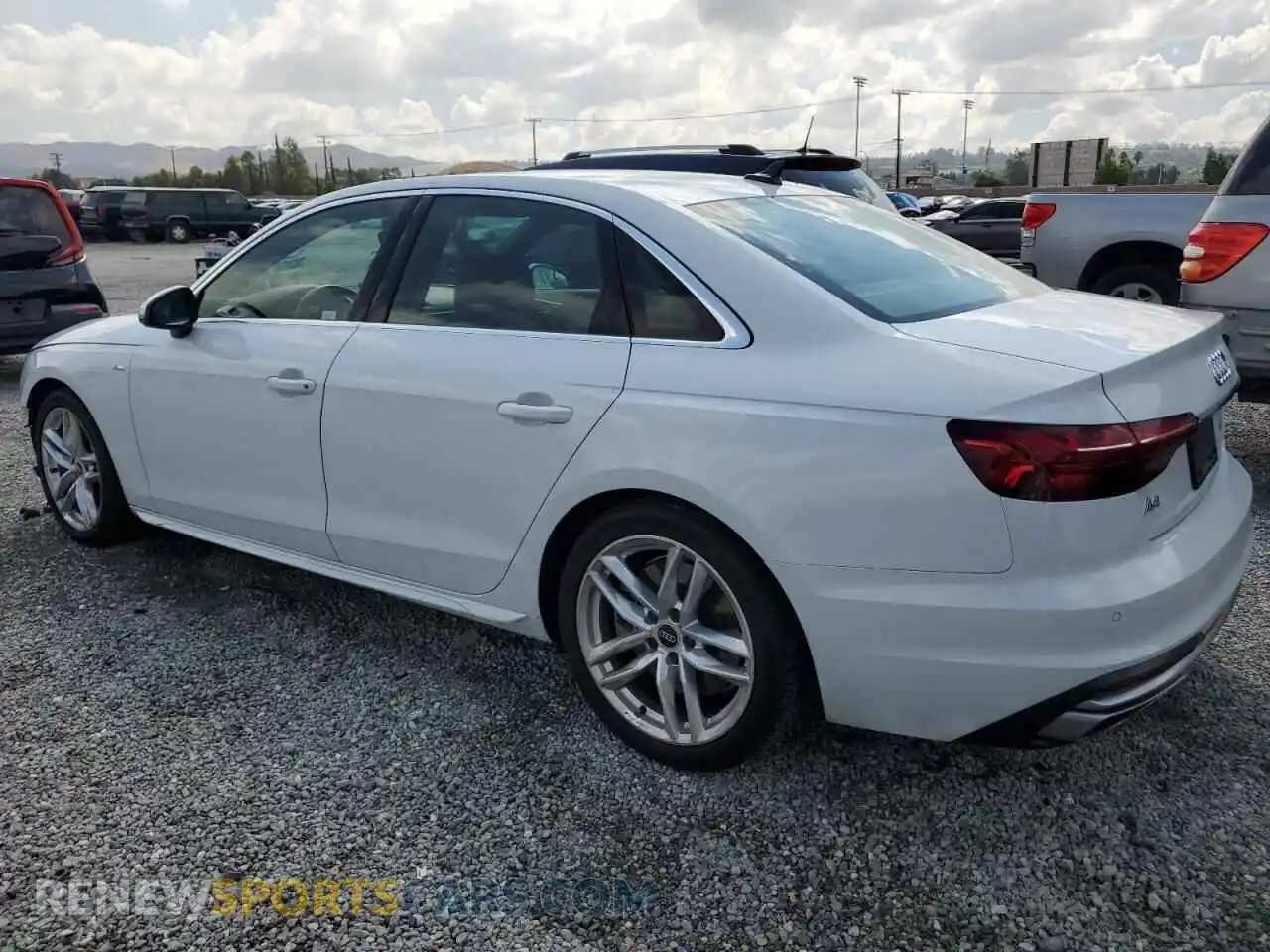 2 Photograph of a damaged car WAUEAAF49PN011320 AUDI A4 2023