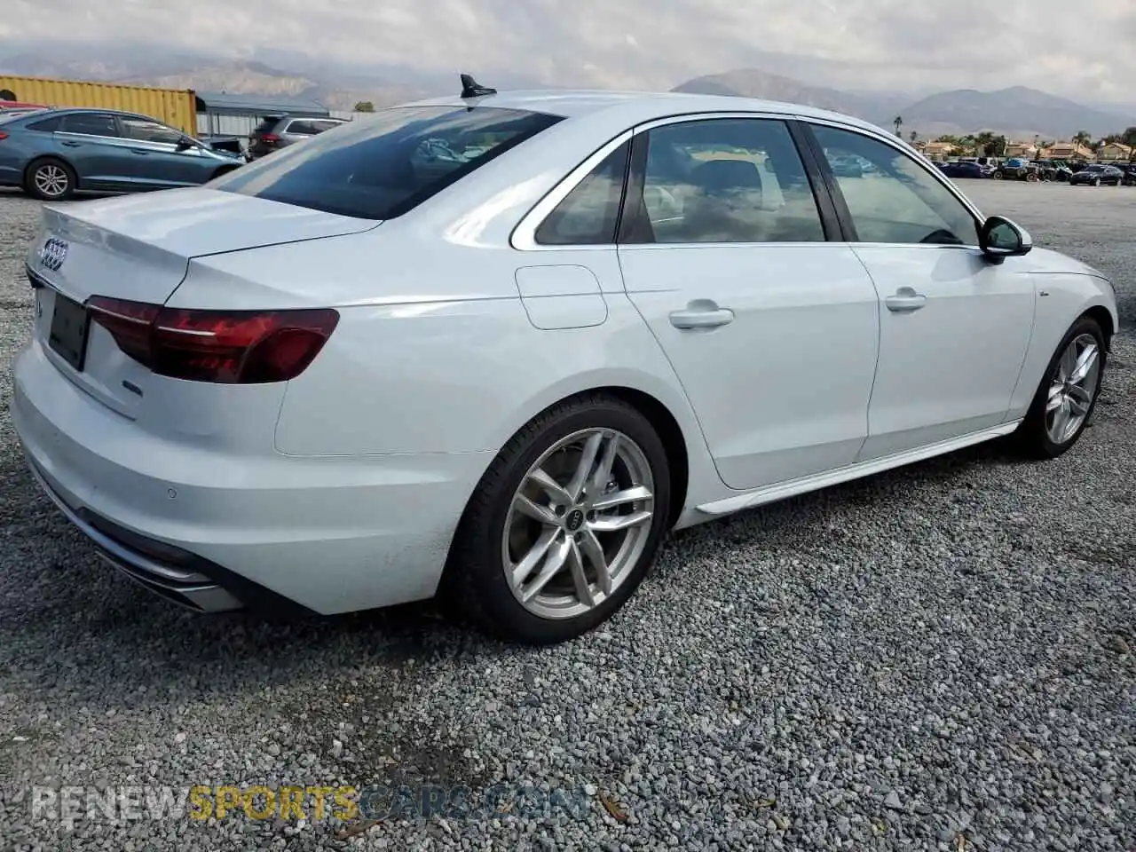 3 Photograph of a damaged car WAUEAAF49PN011320 AUDI A4 2023